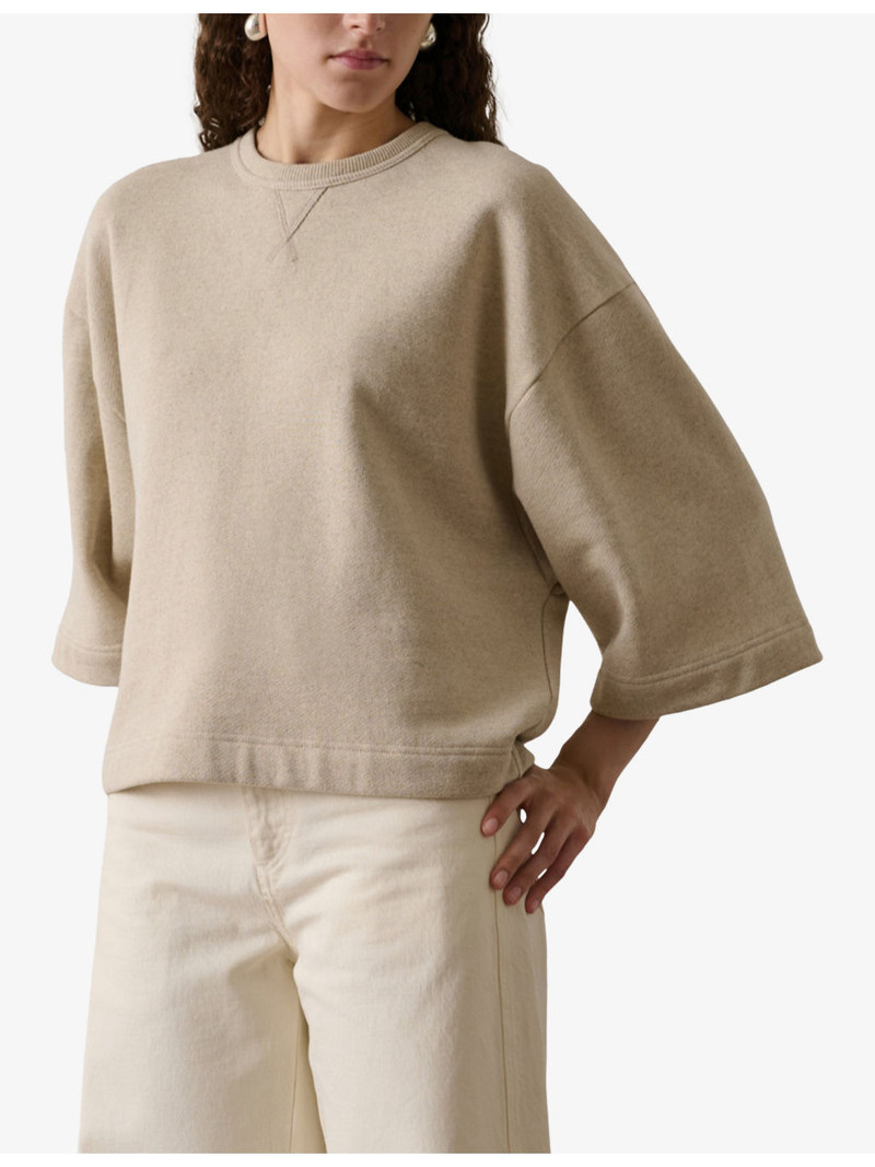 Iksan Relaxed-Fit Cotton and Linen Sweatshirt 3