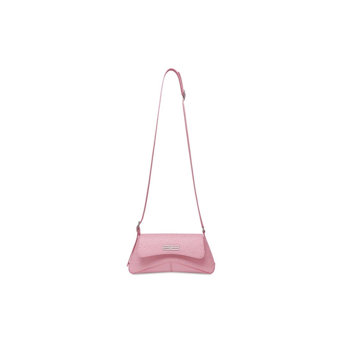 Women's Xx Small Flap Bag In Sparkling Fabric  in Pink - 8
