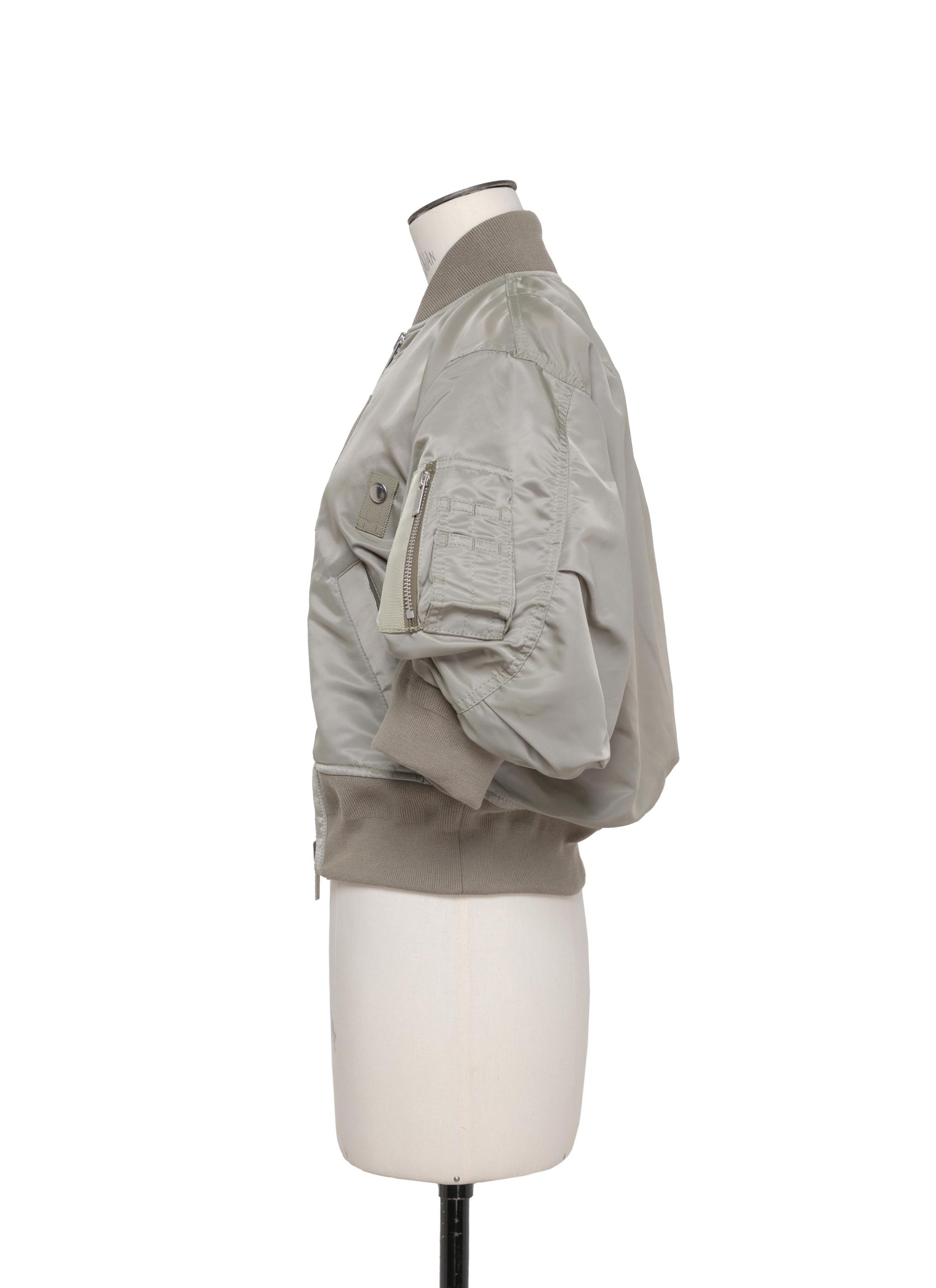21AW Nylon Twill Blouson 【2】 SS25P_SACAI_NYLONTWILLPUFFSLVB