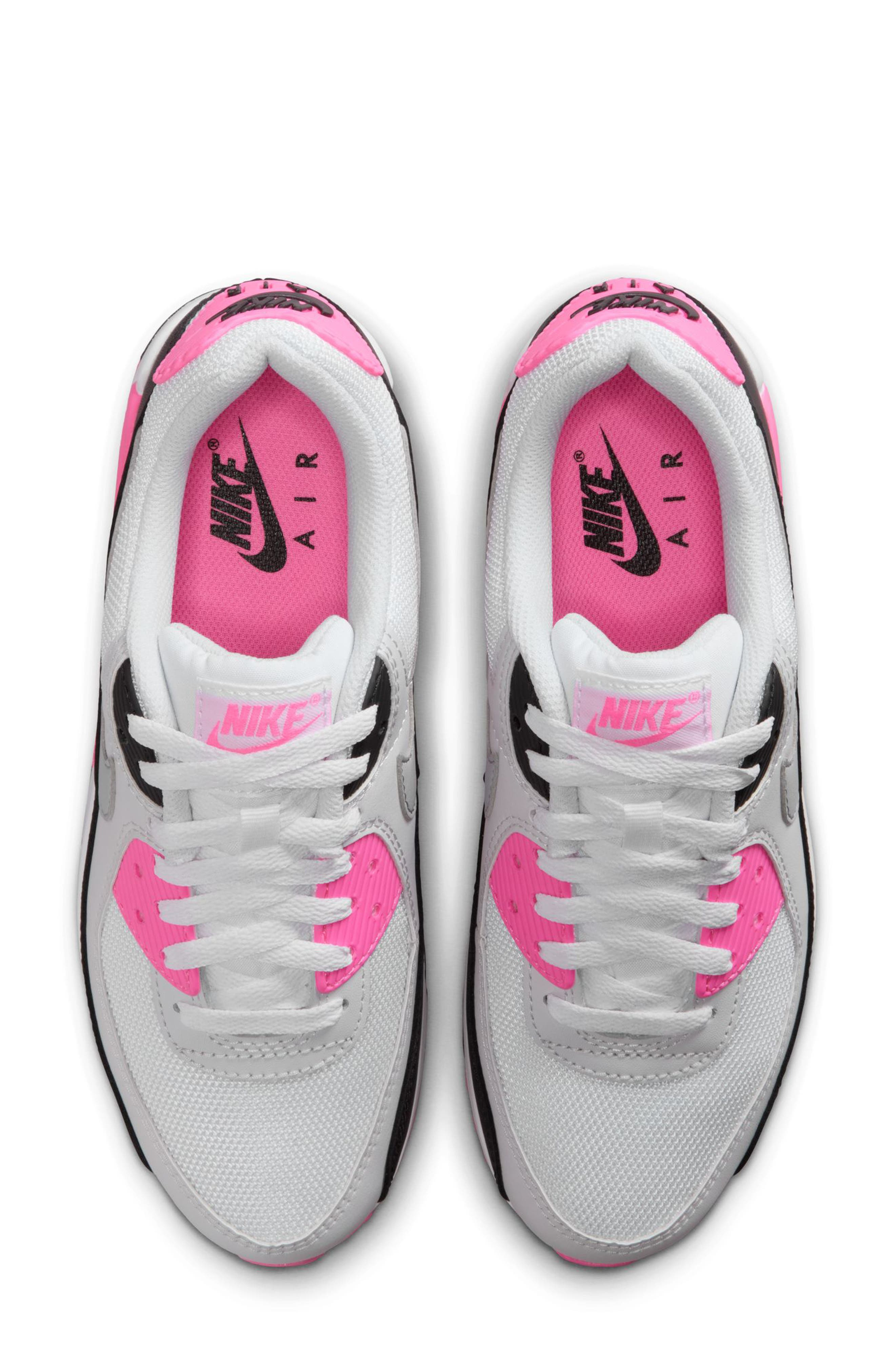 Nike Air Max 90 Sneaker in 100 White/wlfgry at Nordstrom - 3
