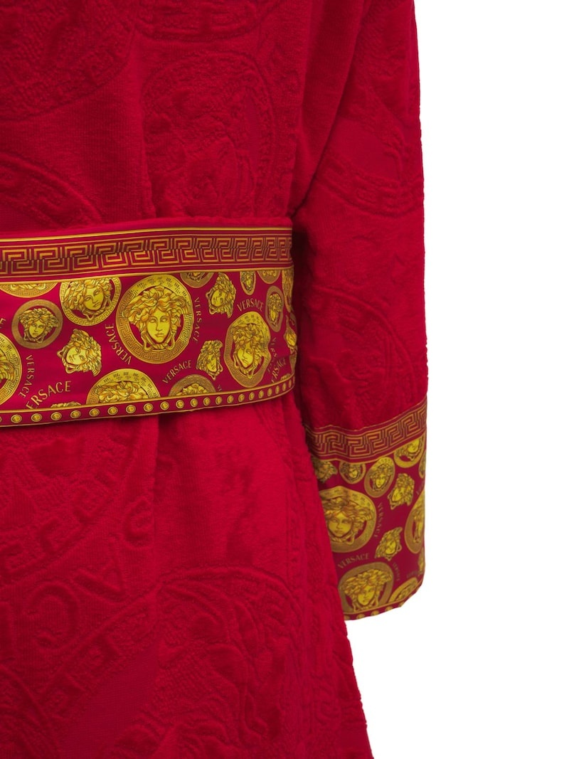 Jaq Medusa cotton bathrobe - 8