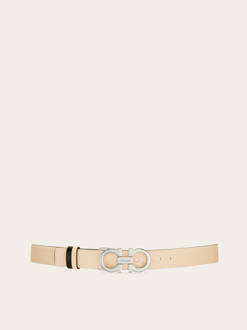 Reversible and adjustable Gancini belt 1