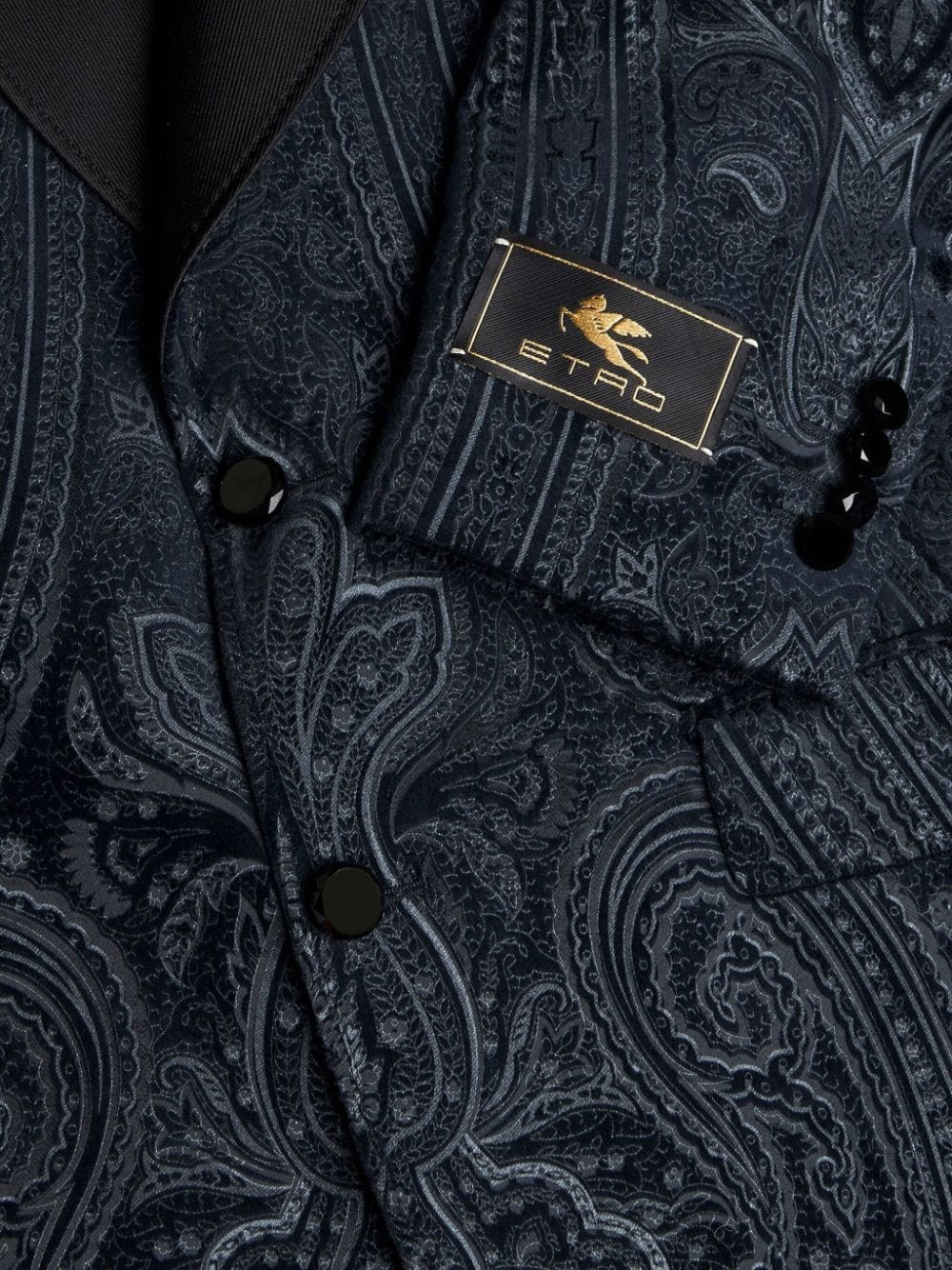 paisley blazer - 6