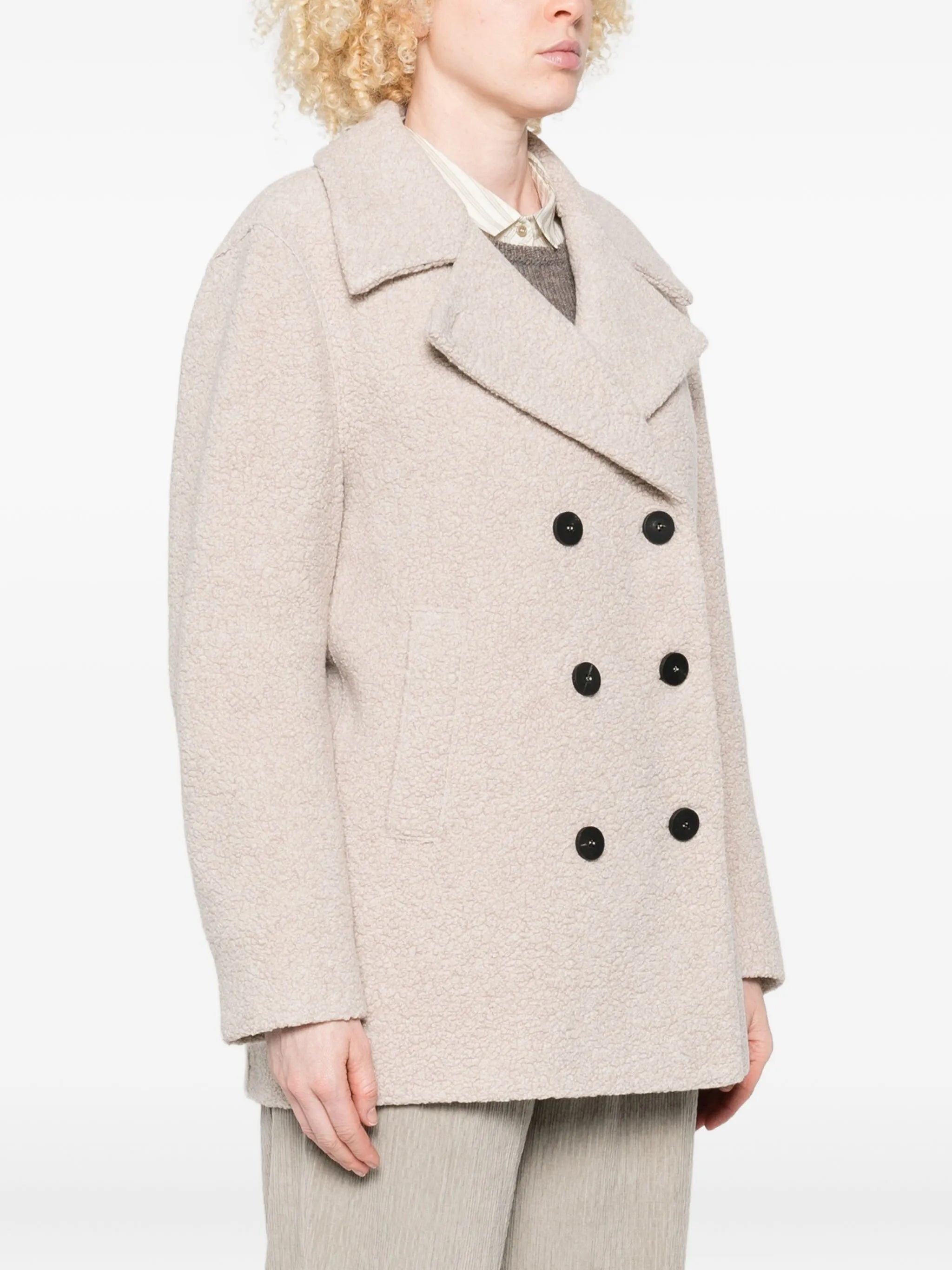 Harris Wharf London Double-breasted Jacket - 3