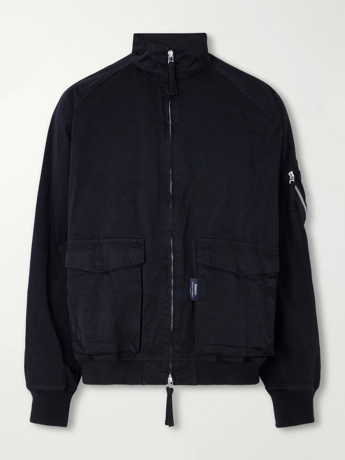 Twill Bomber Jacket - 1