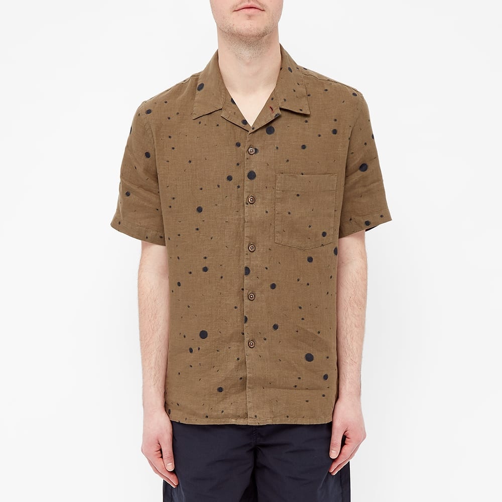 Paul Smith Spot Linen Vacation Shirt - 4