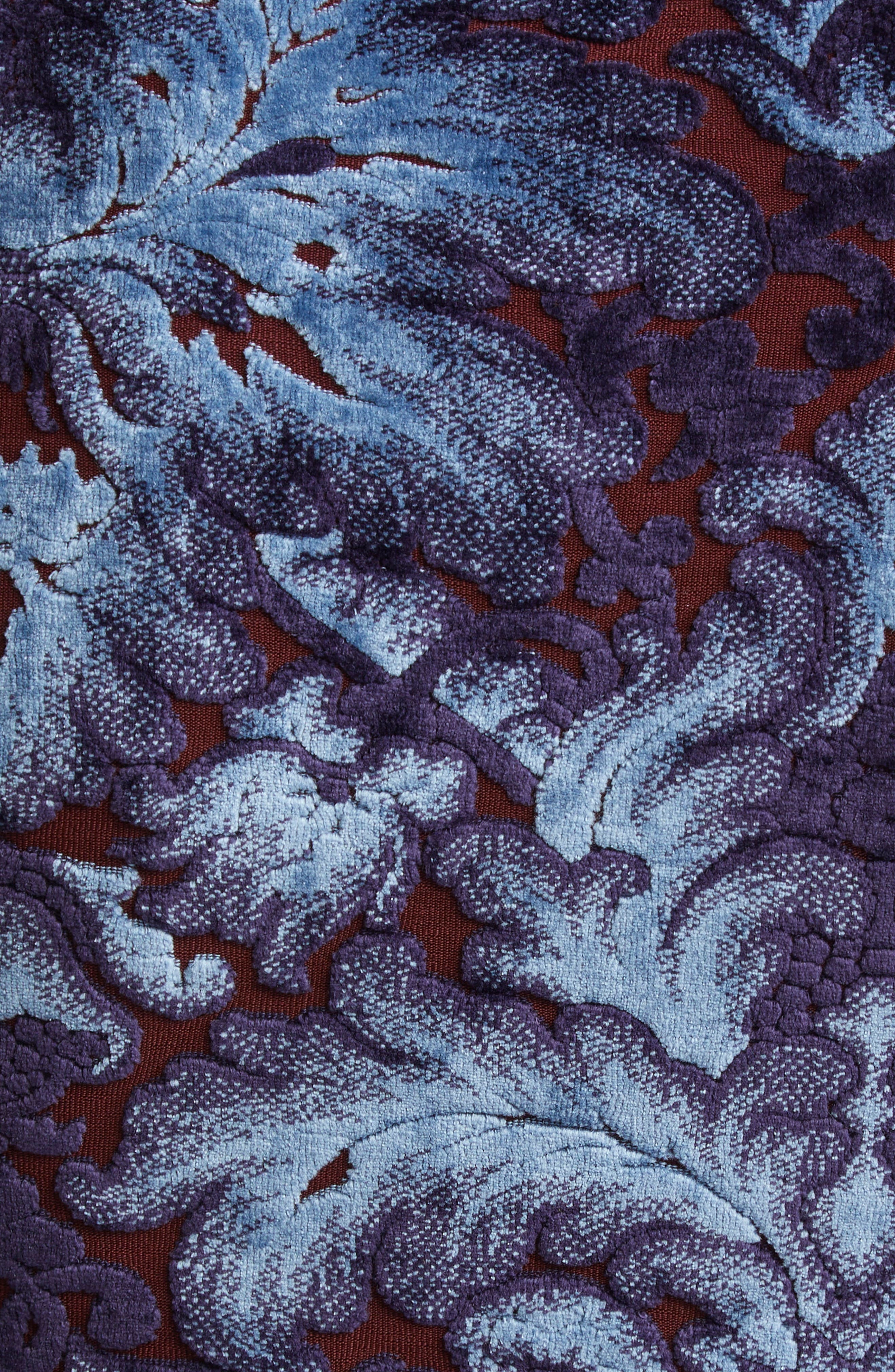 Etro Paisley Flocked Jersey Top in Multicolor Blue Base at Nordstrom - 7