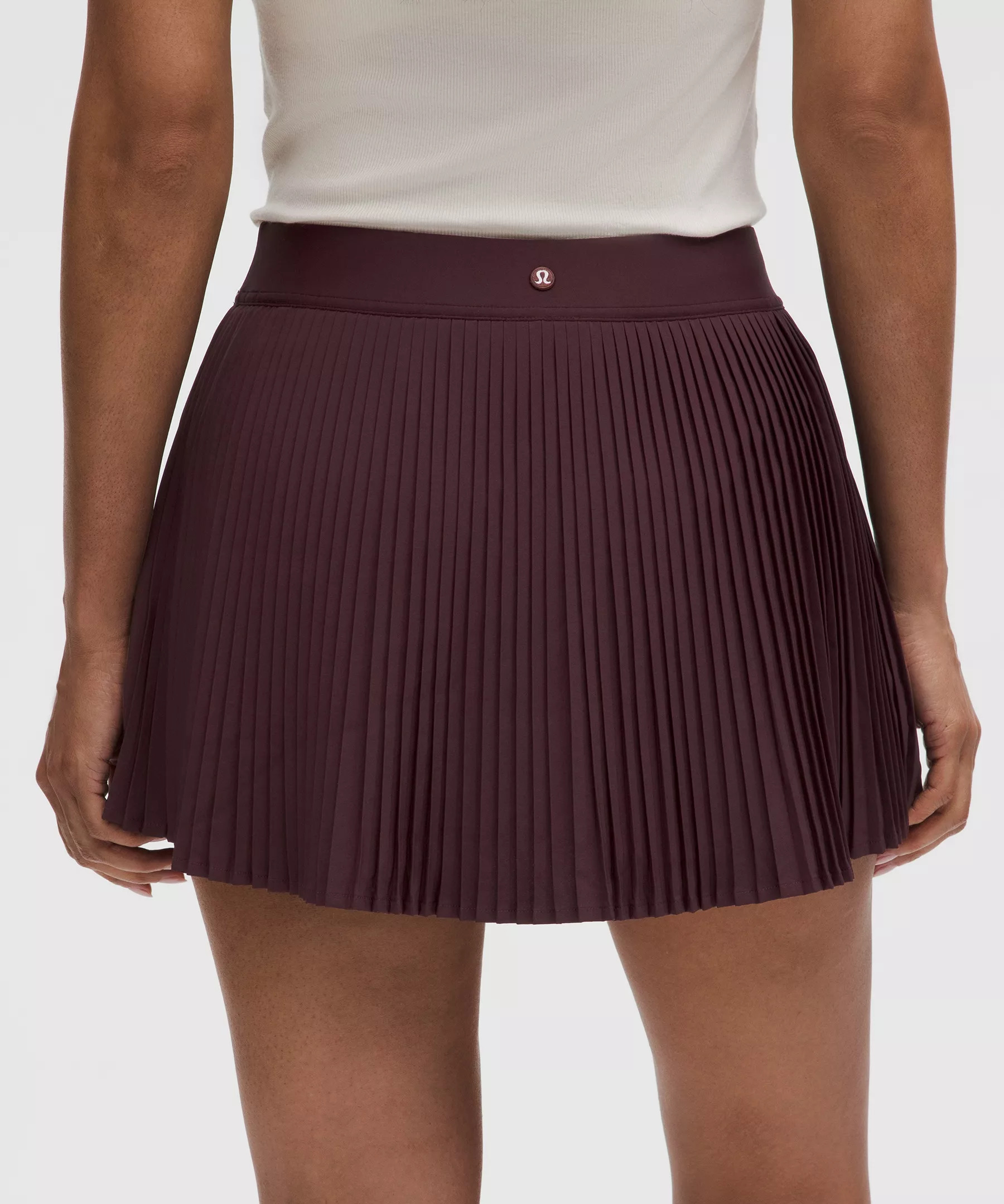 Varsity High-Rise Pleated Tennis Skirt - 5