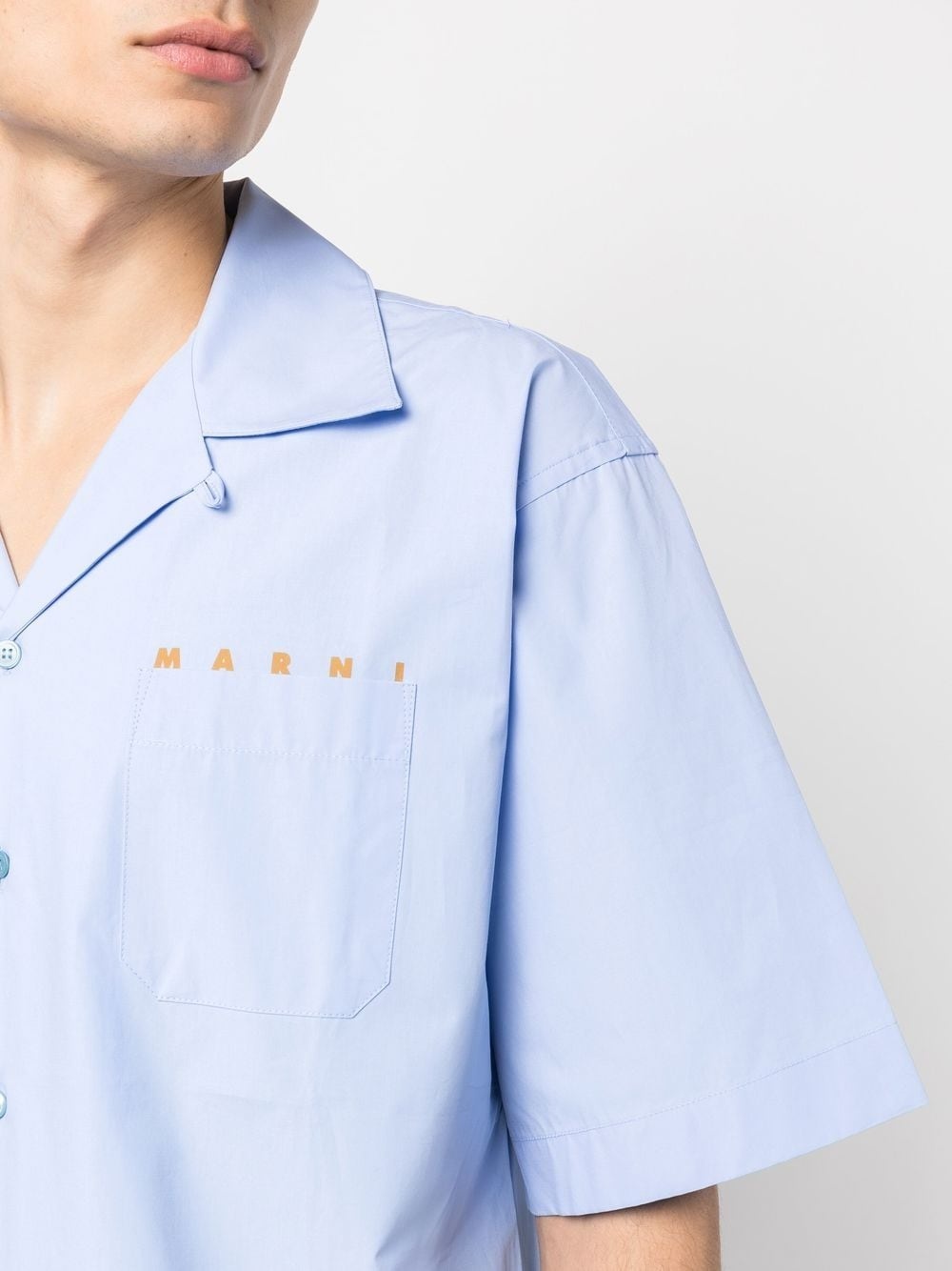 short-sleeve cotton shirt - 5