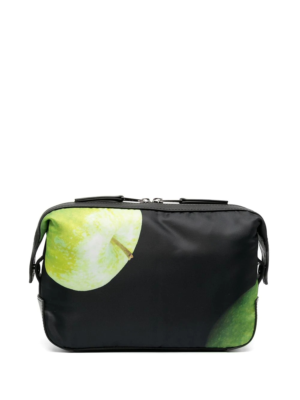 apple print washbag - 2