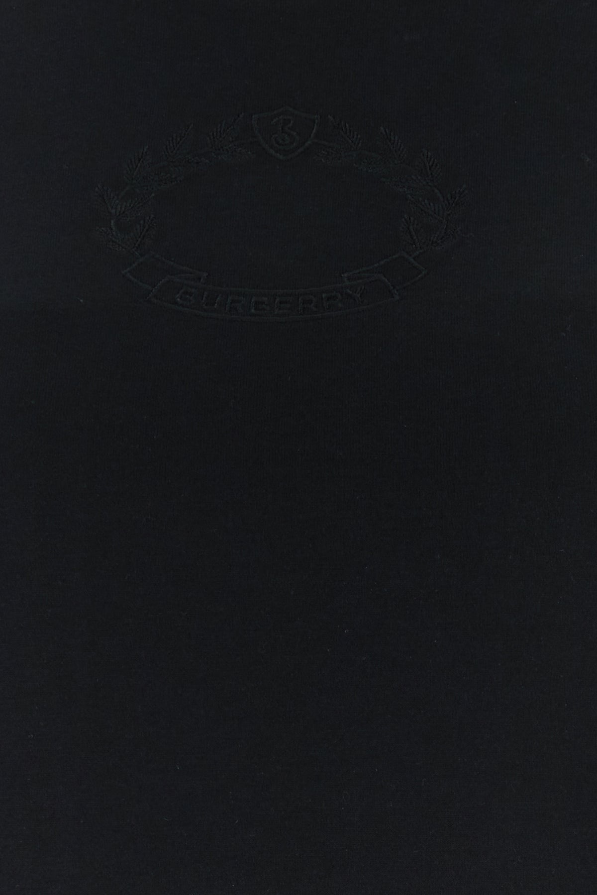 Black cotton t-shirt - 3