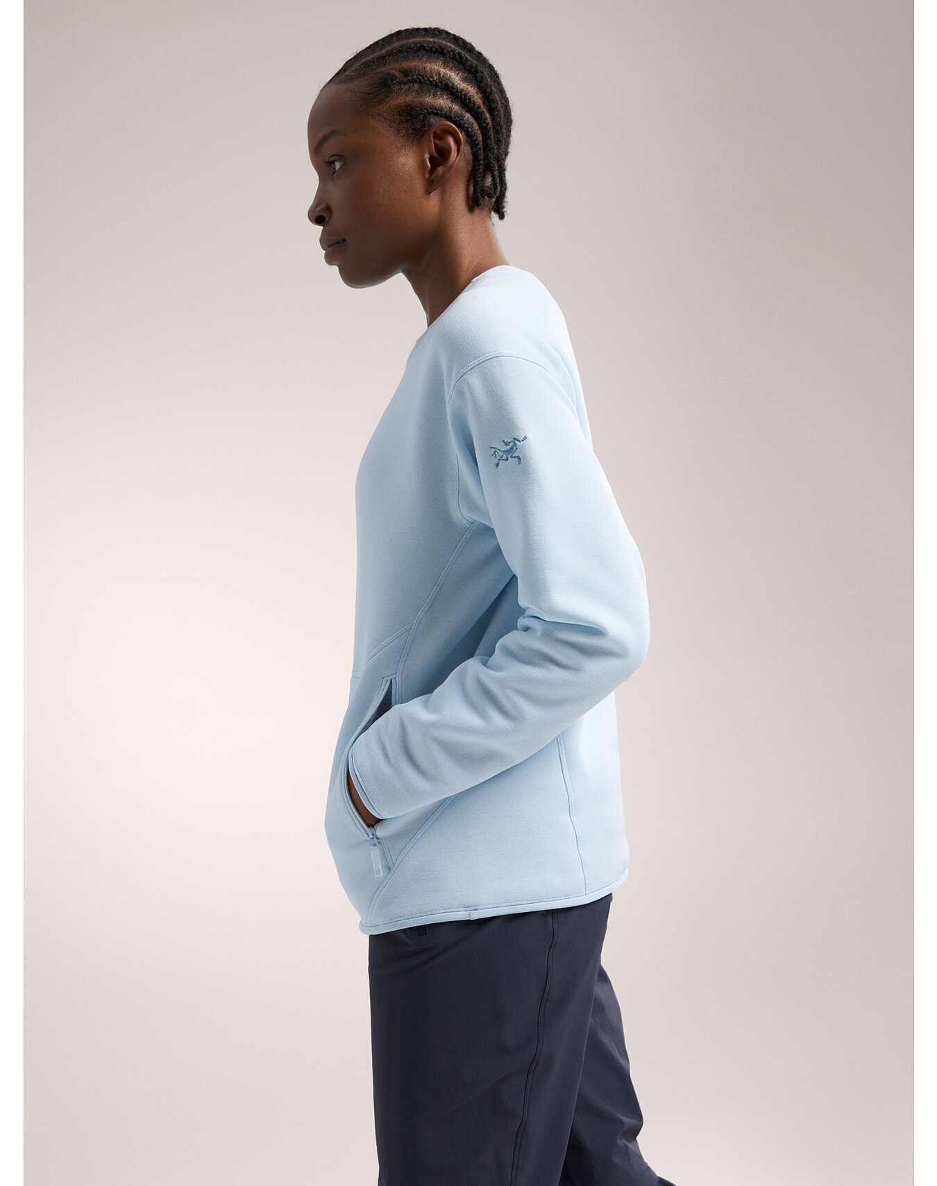 Kyanite Crew Neck Pullover - 6