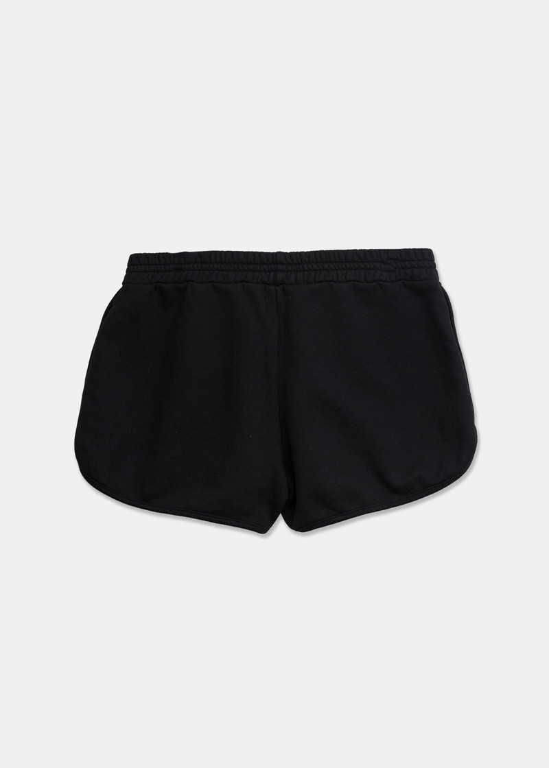 Black Women’s Black Patchwork Shorts 3