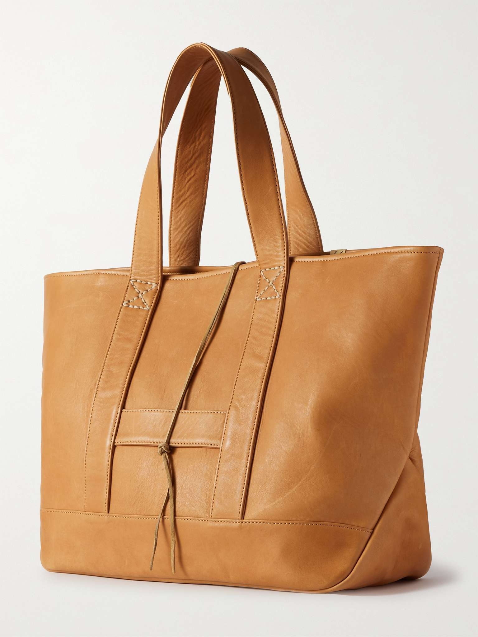 Homer Leather Tote Bag - 4