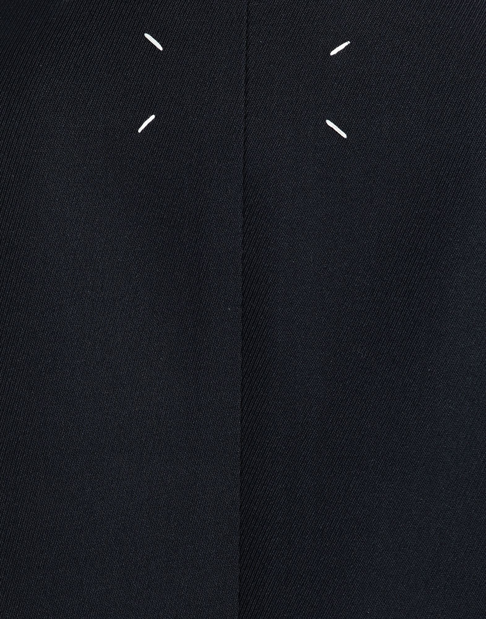 Tricotine Coat with Velvet Collar and Side Pocket - 6