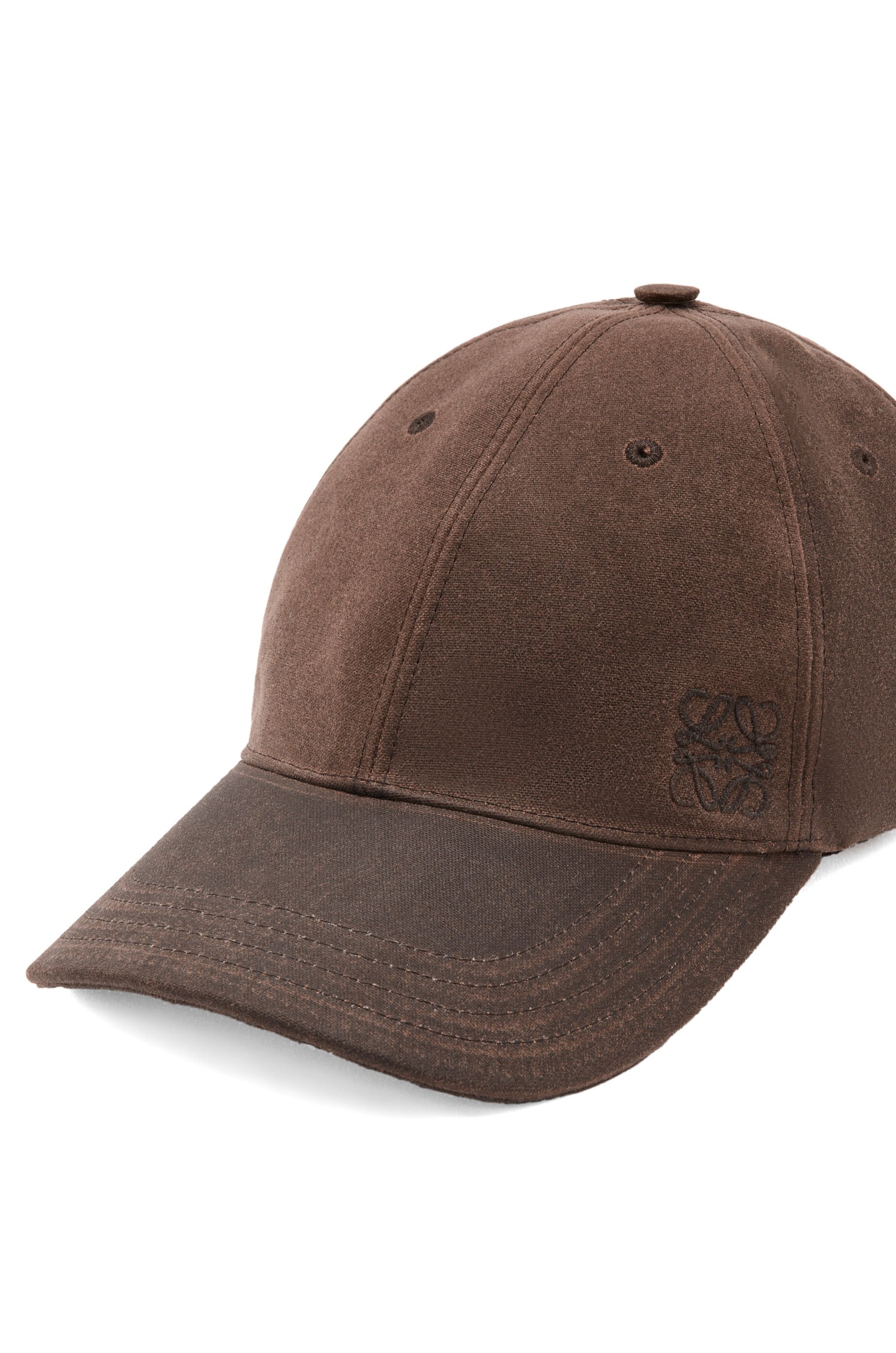 Cap in waxed canvas - 4