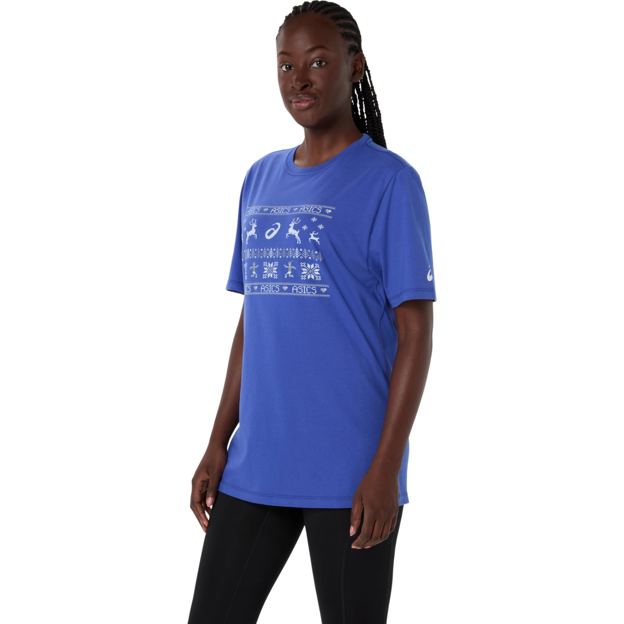 UNISEX ASICS HOLIDAY SHORT SLEEVE TEE - 3