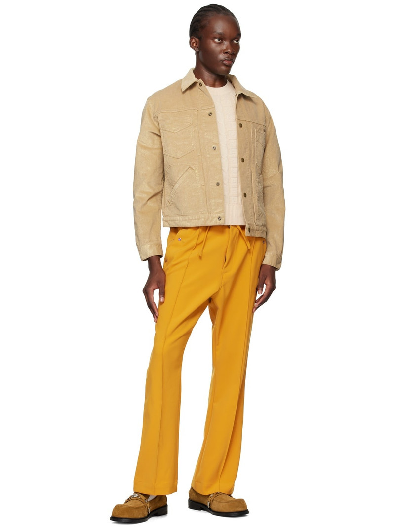 TOGA VIRILIS SSENSE Exclusive Tan Loaders outlook