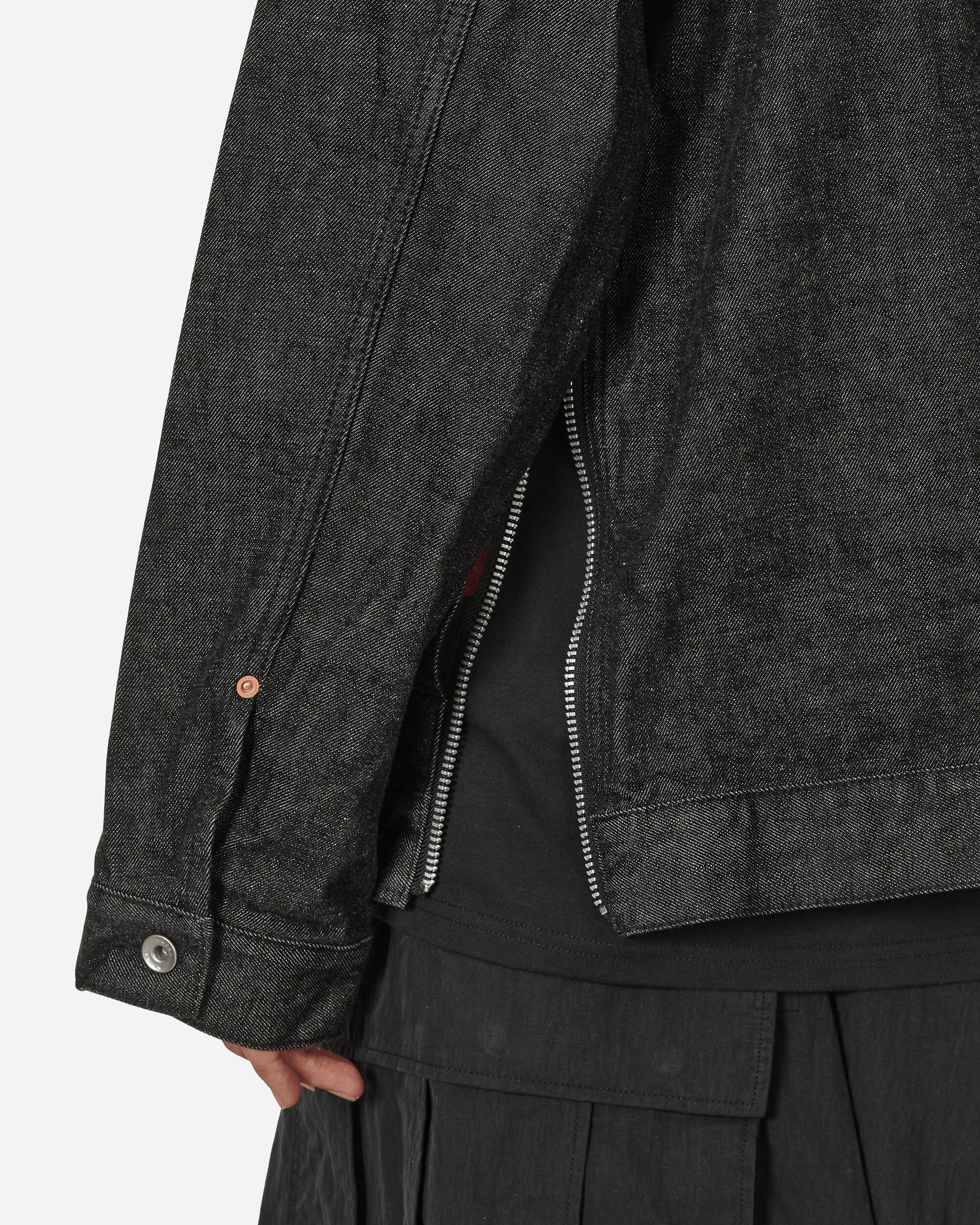 BEYONDEXX Denim Jacket Black - 5