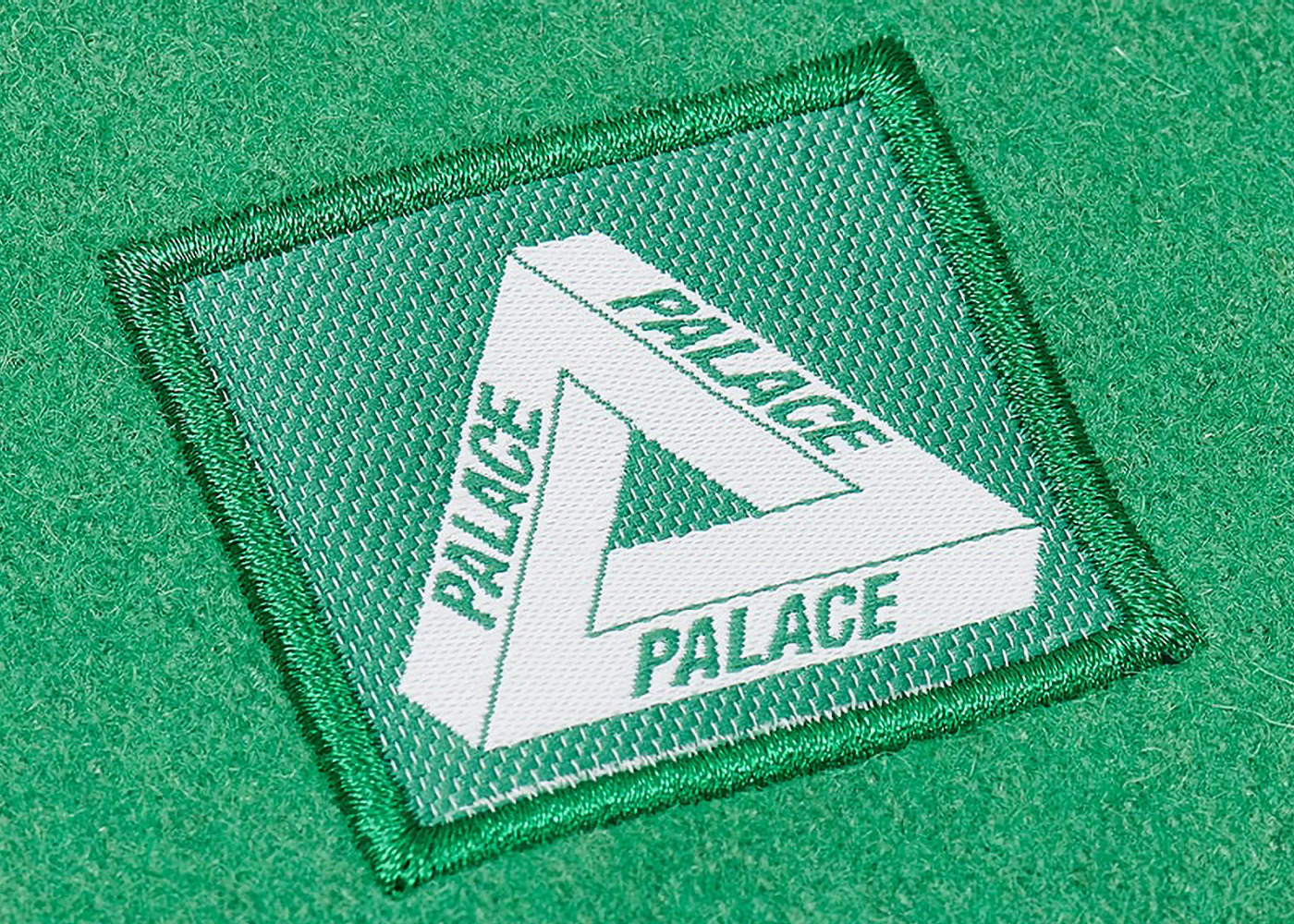 Palace Wool Shirt Jacket Pea Green - 3