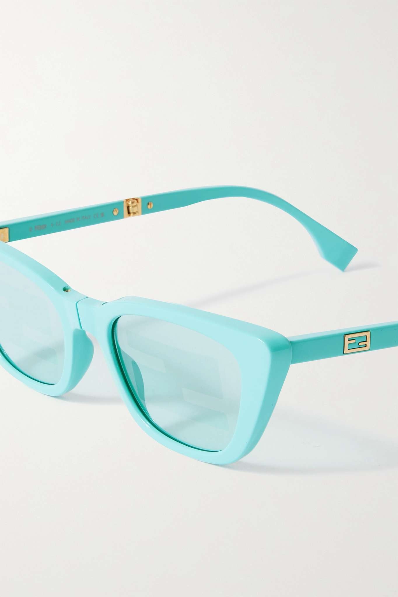 Baguette cat-eye acetate sunglasses - 4