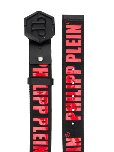 PHILIPP PLEIN contrast logo belt outlook