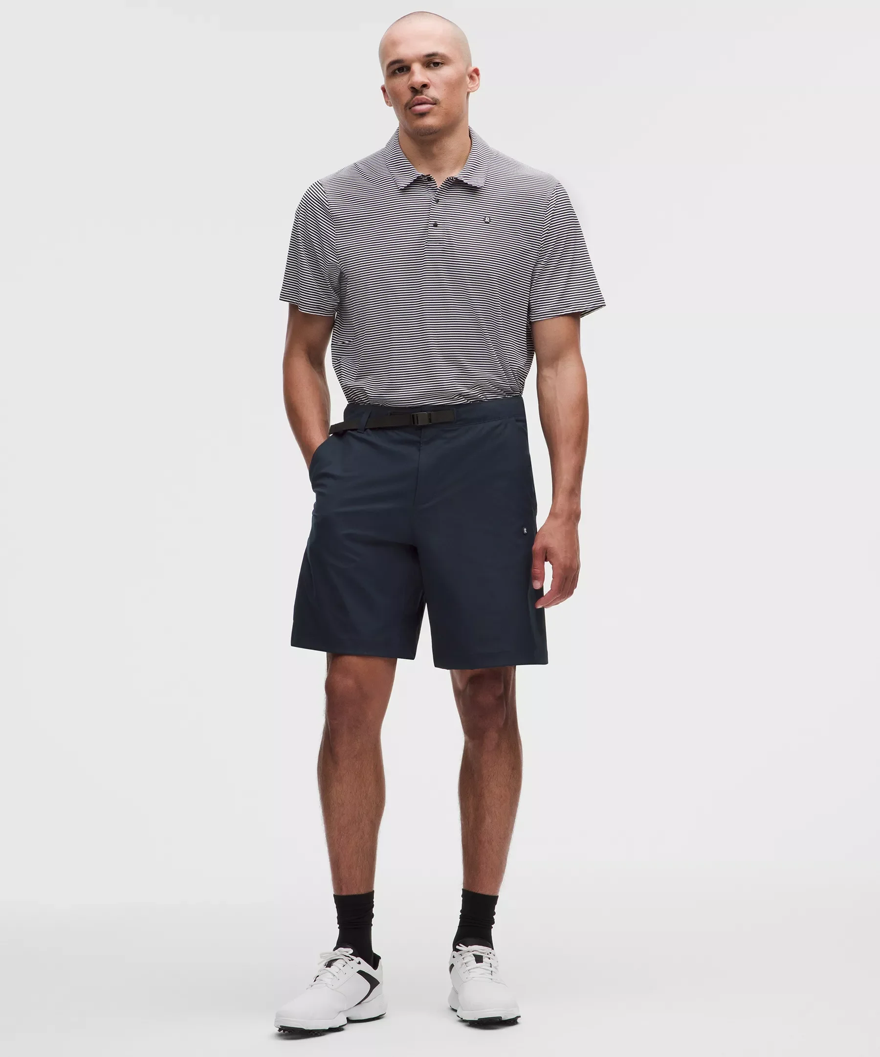 Stretch Twill Relaxed-Fit Golf Short 9" - 1