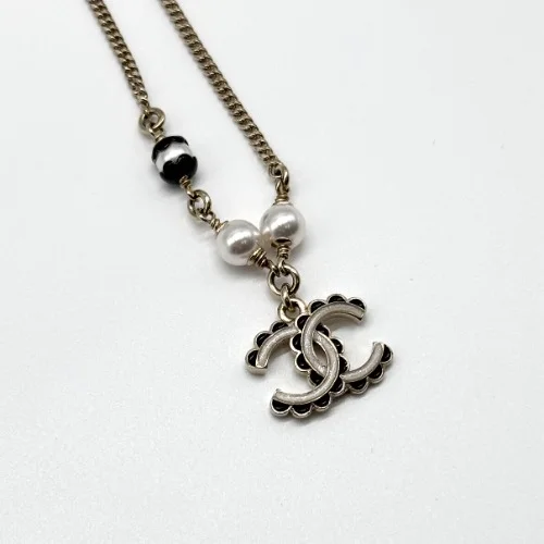 Chanel pearl CC bracelet - 1