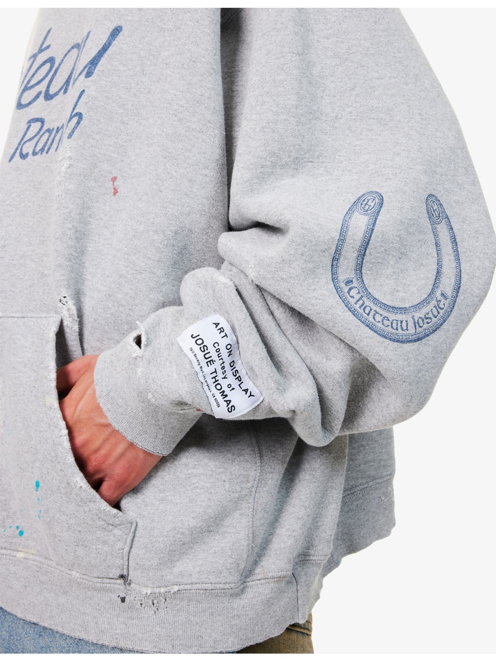 Chateau Ranch Graphic-Print Cotton Hoody - 5