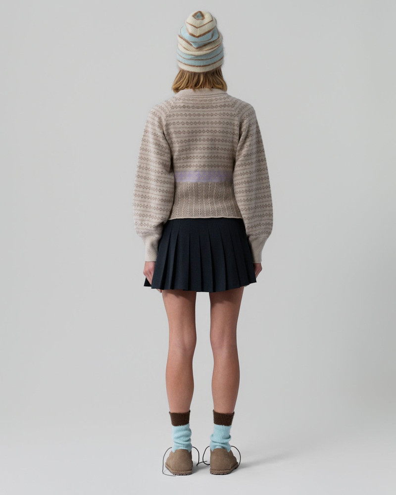 Fair Isle Sculpted Cardigan 3