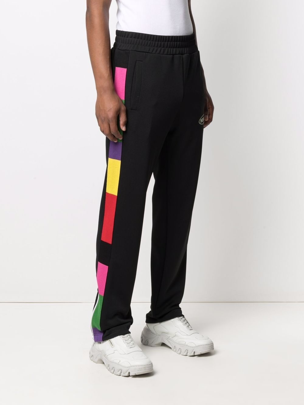 x Missoni colour block trim logo track pants - 4