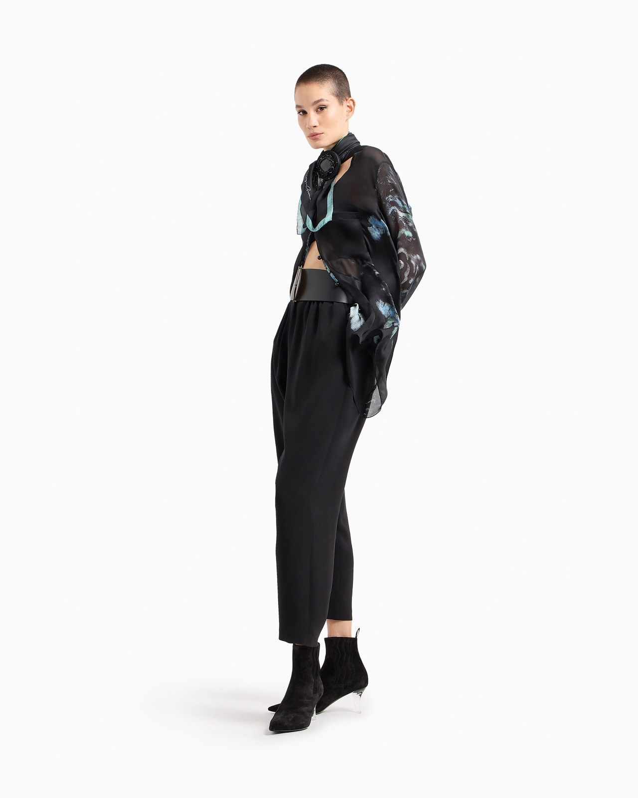 SILK CADY BANDEAU TOP - 2