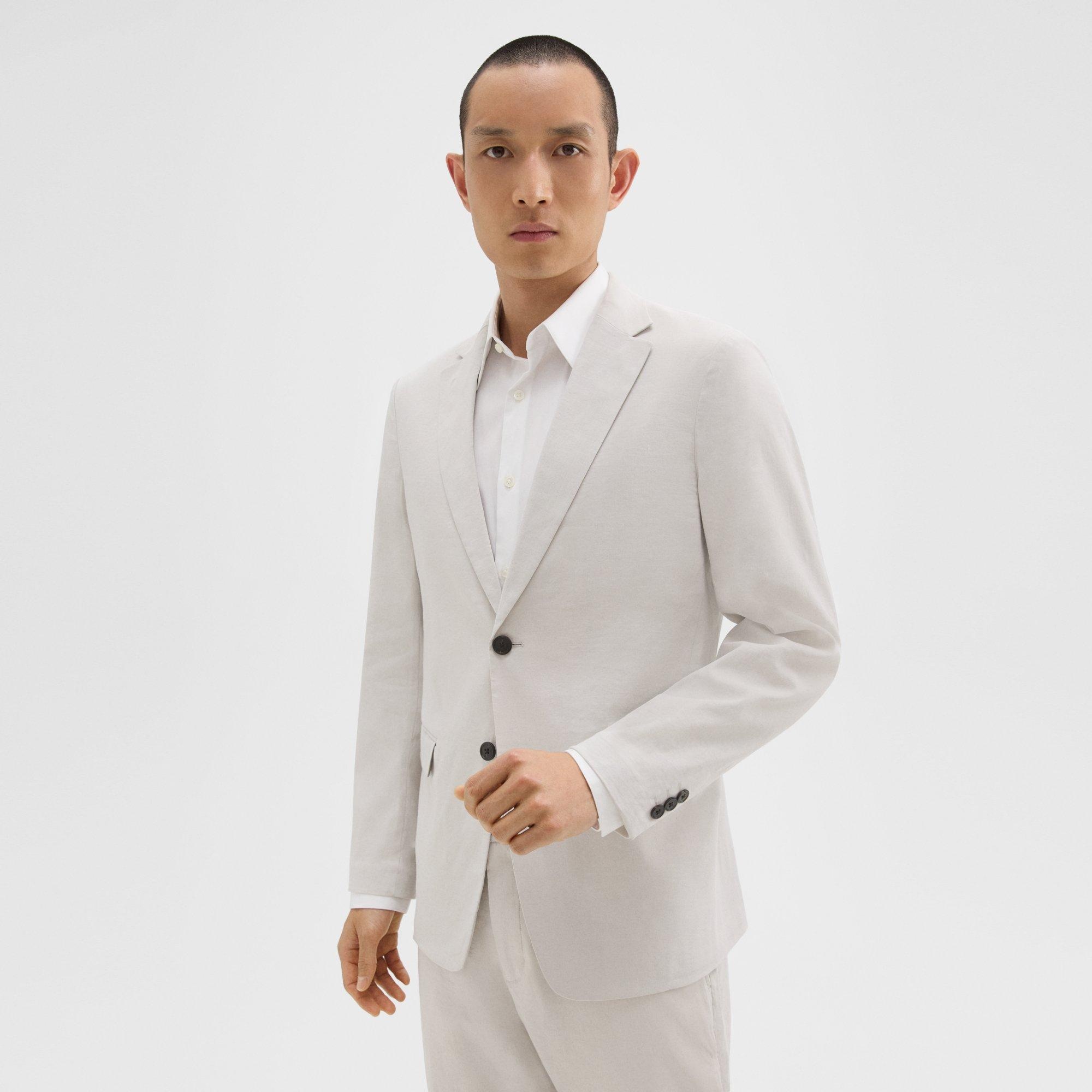Clinton Blazer in Good Linen - 3