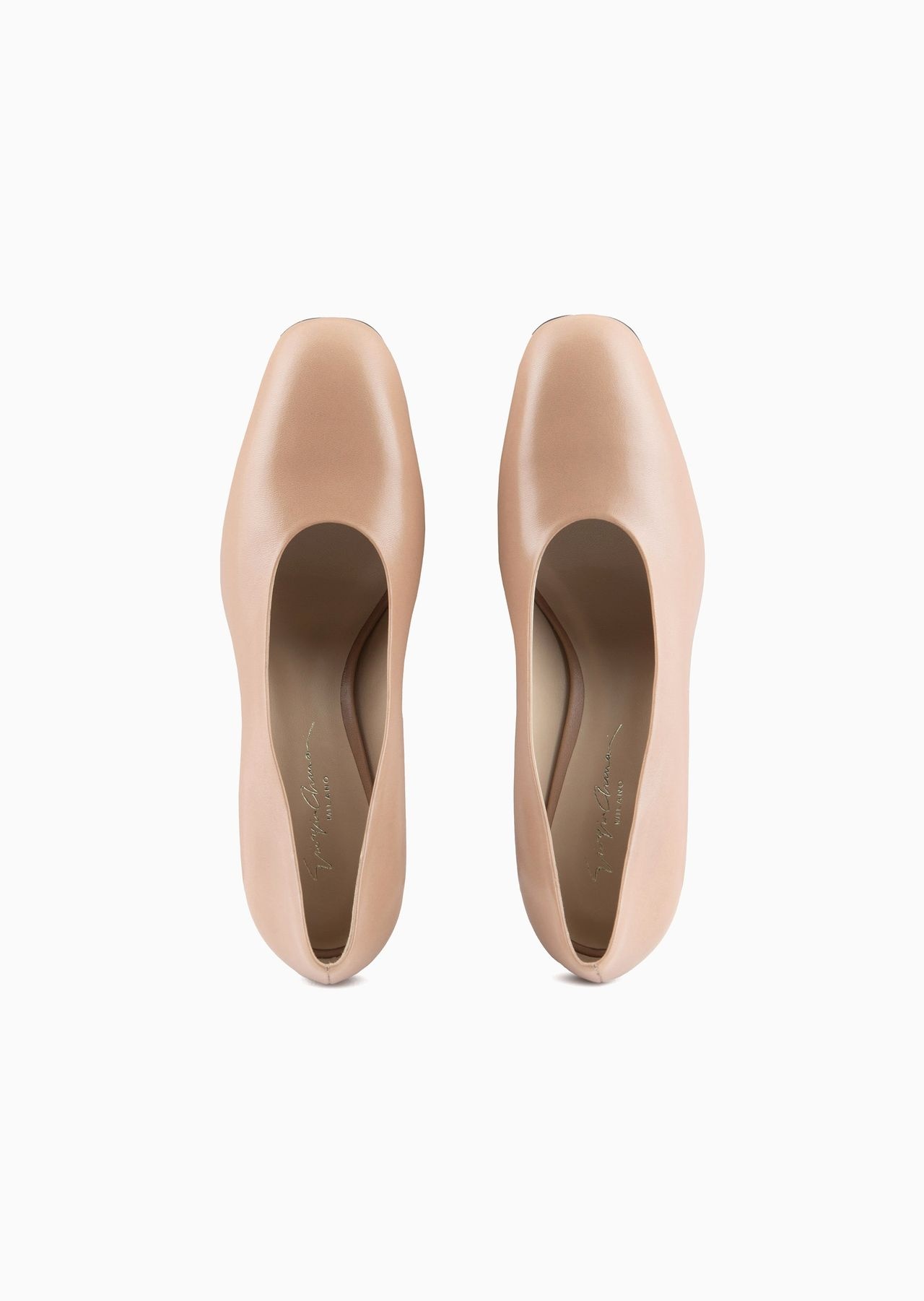 Nappa leather court shoes - 3