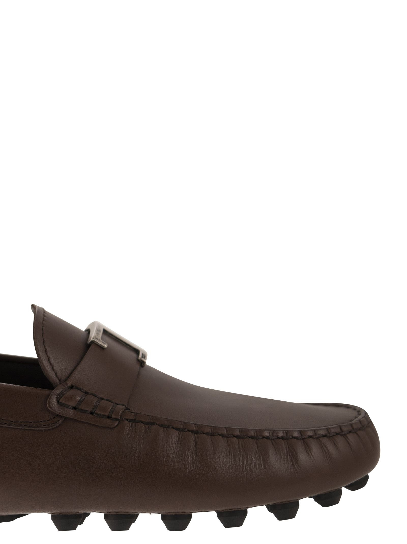 Tod's Men Moccasin With Macro Rubbers - 6