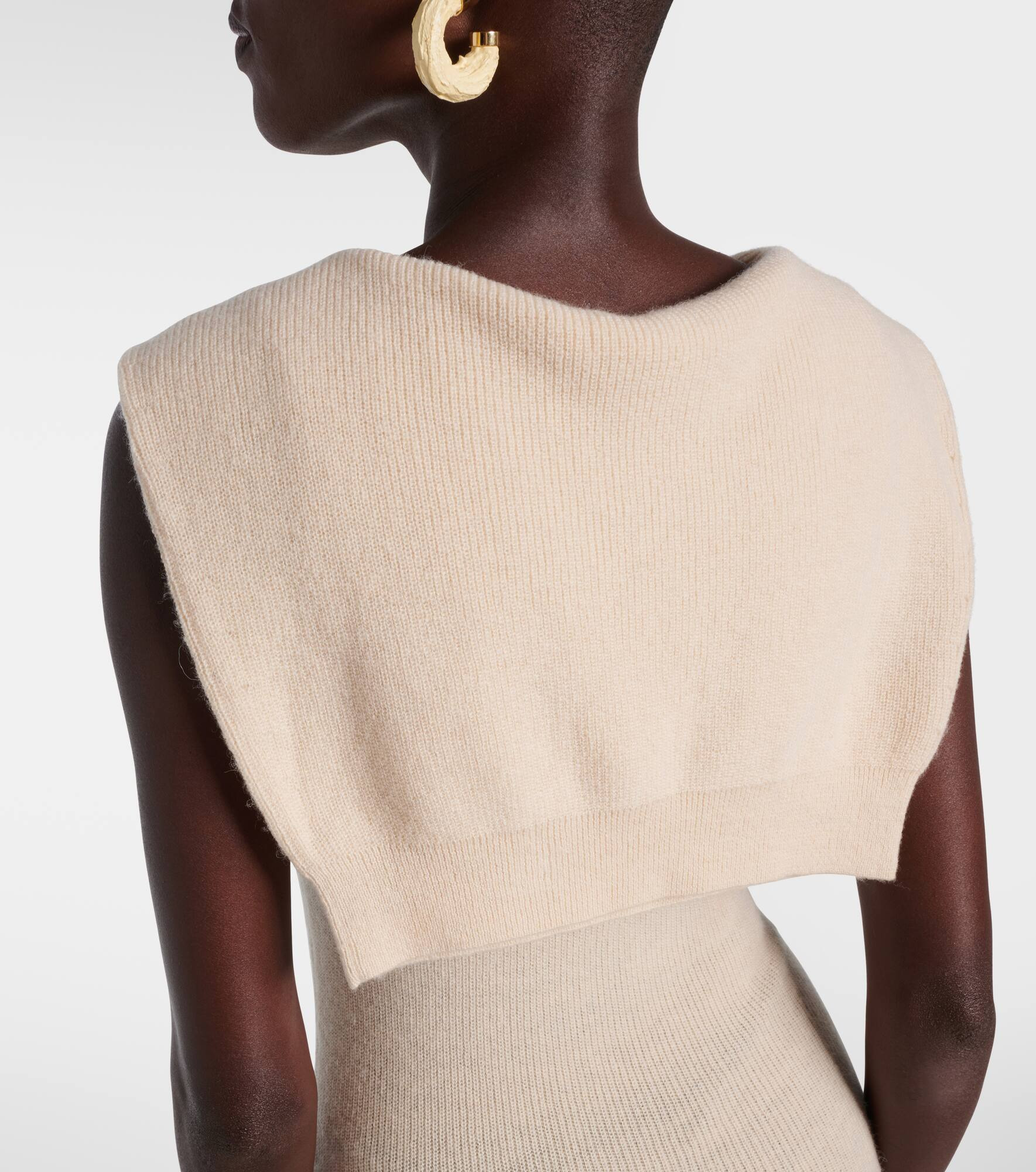 Vao wool-blend maxi dress - 6