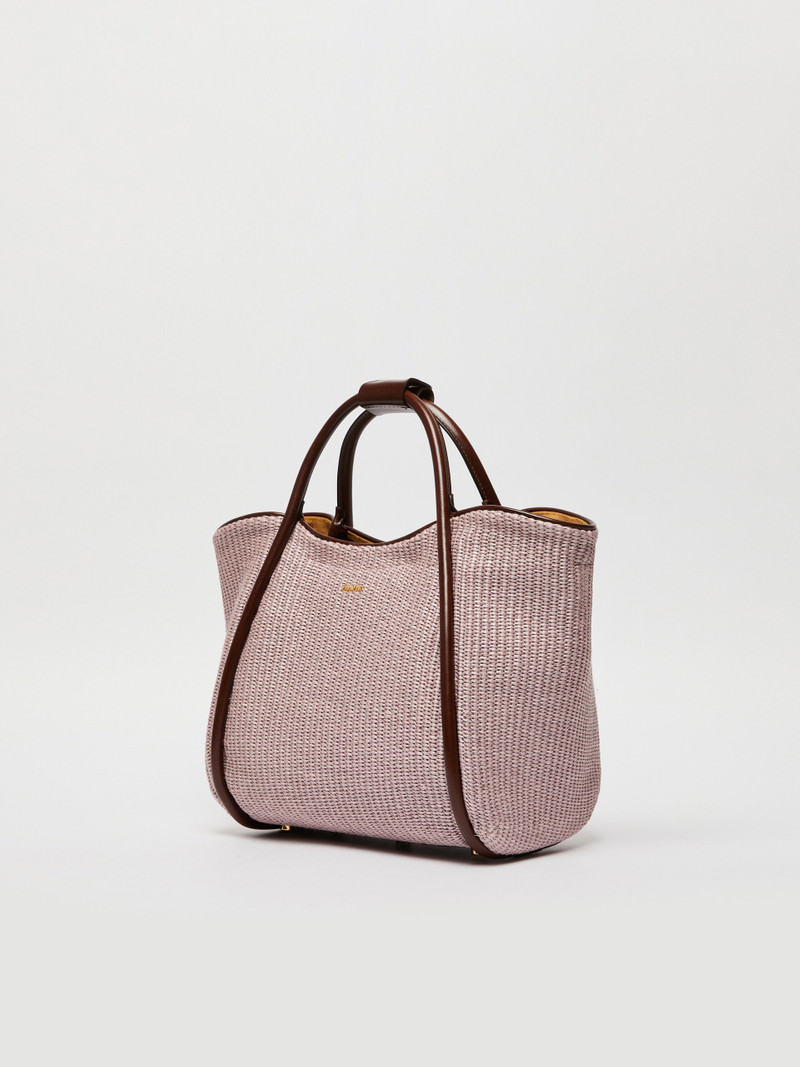 Max Mara MARINESTRAWS Small raffia Marine bag outlook