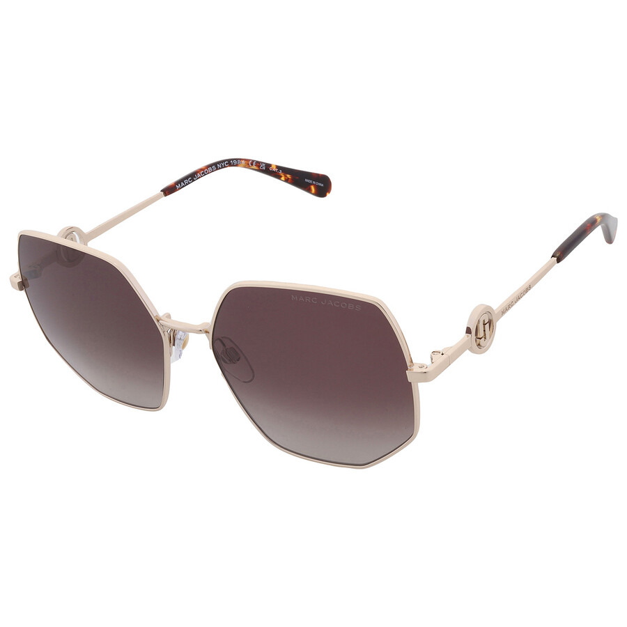 Marc Jacobs Brown Gradient Butterfly Ladies Sunglasses MARC 730/S 006J/HA 59 - 3