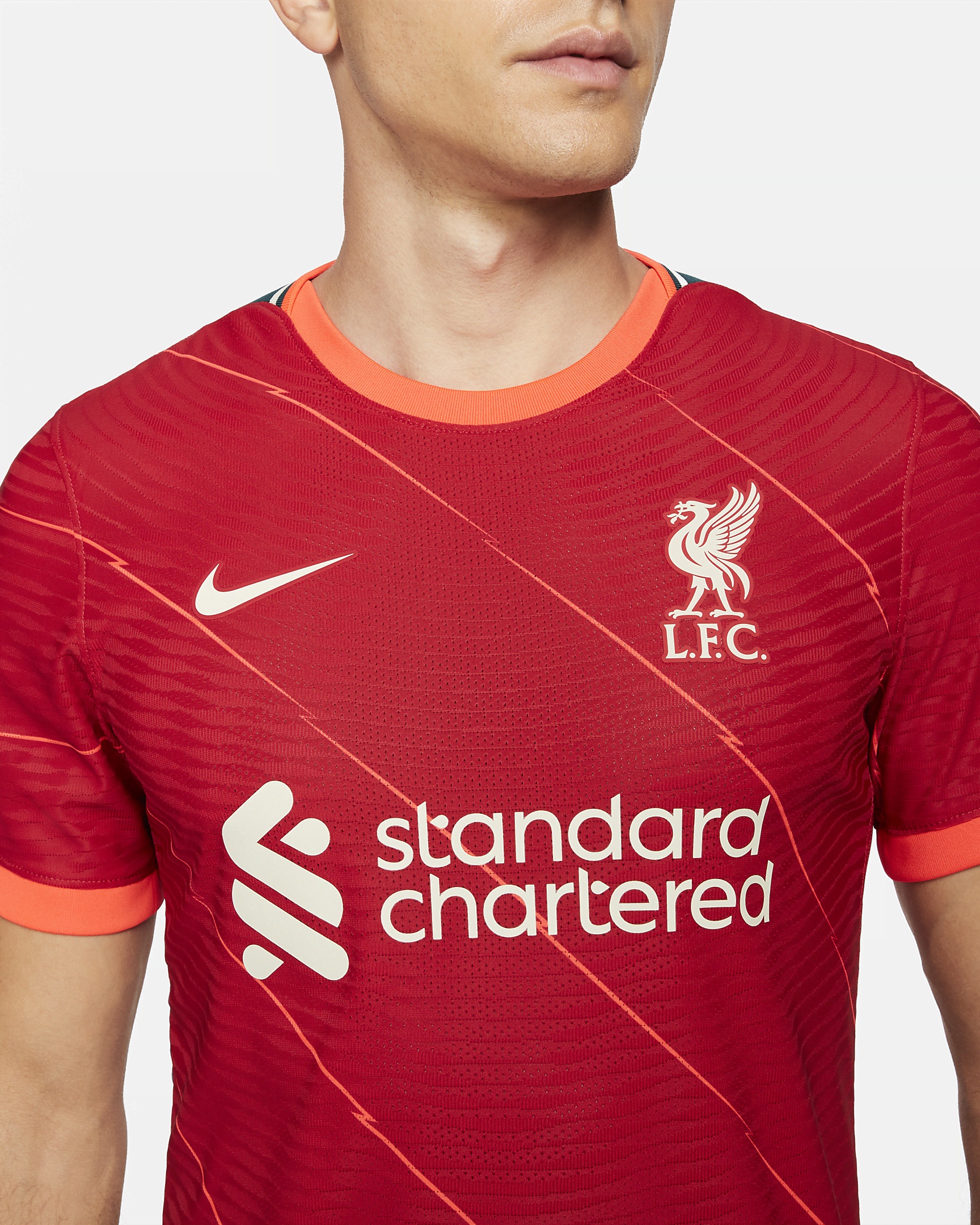 Nike Liverpool FC シャツ オリーブ・赤 Authentic home jersey Liverpool FC 2023/24 - Liverpool FC