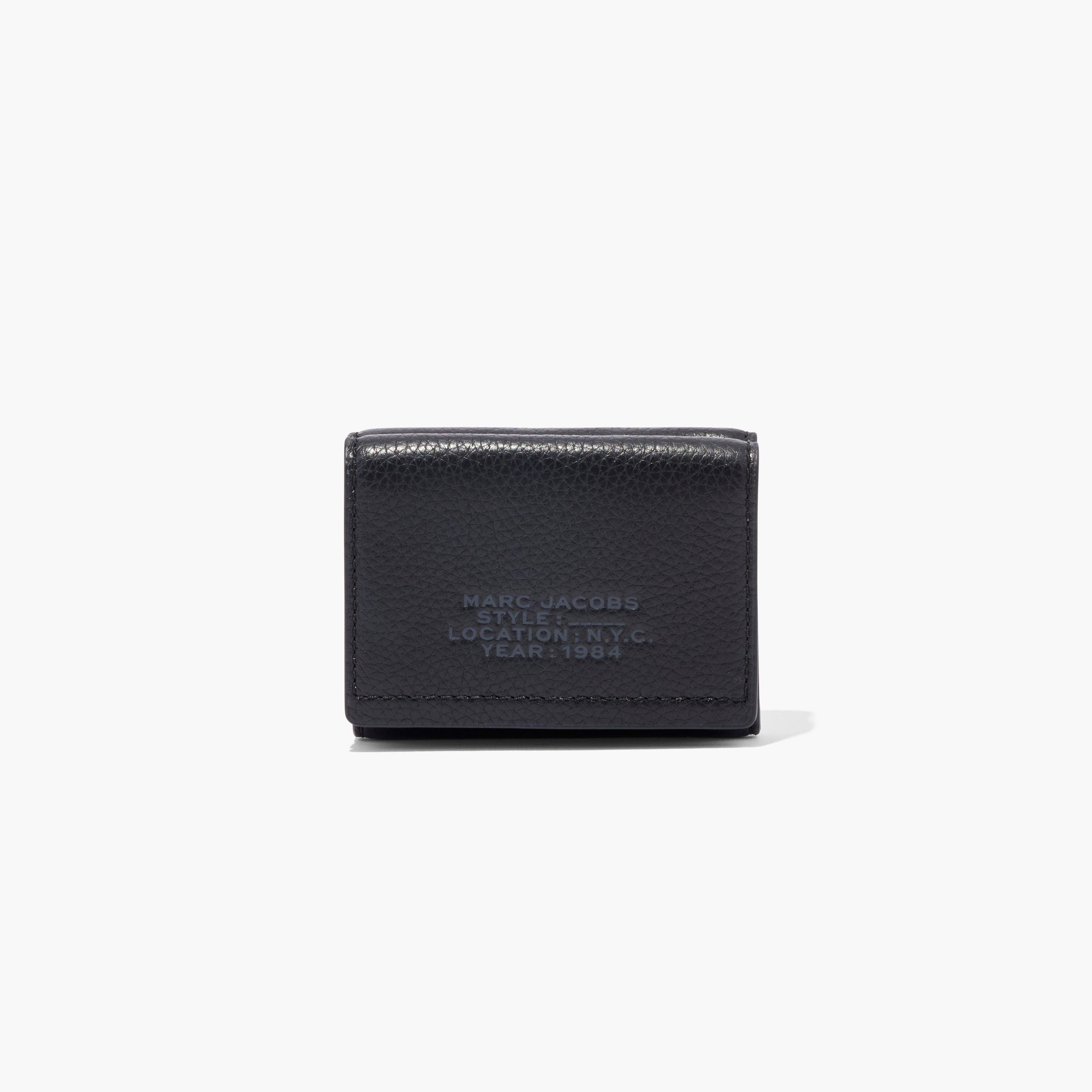 THE LEATHER MEDIUM TRIFOLD WALLET - 1