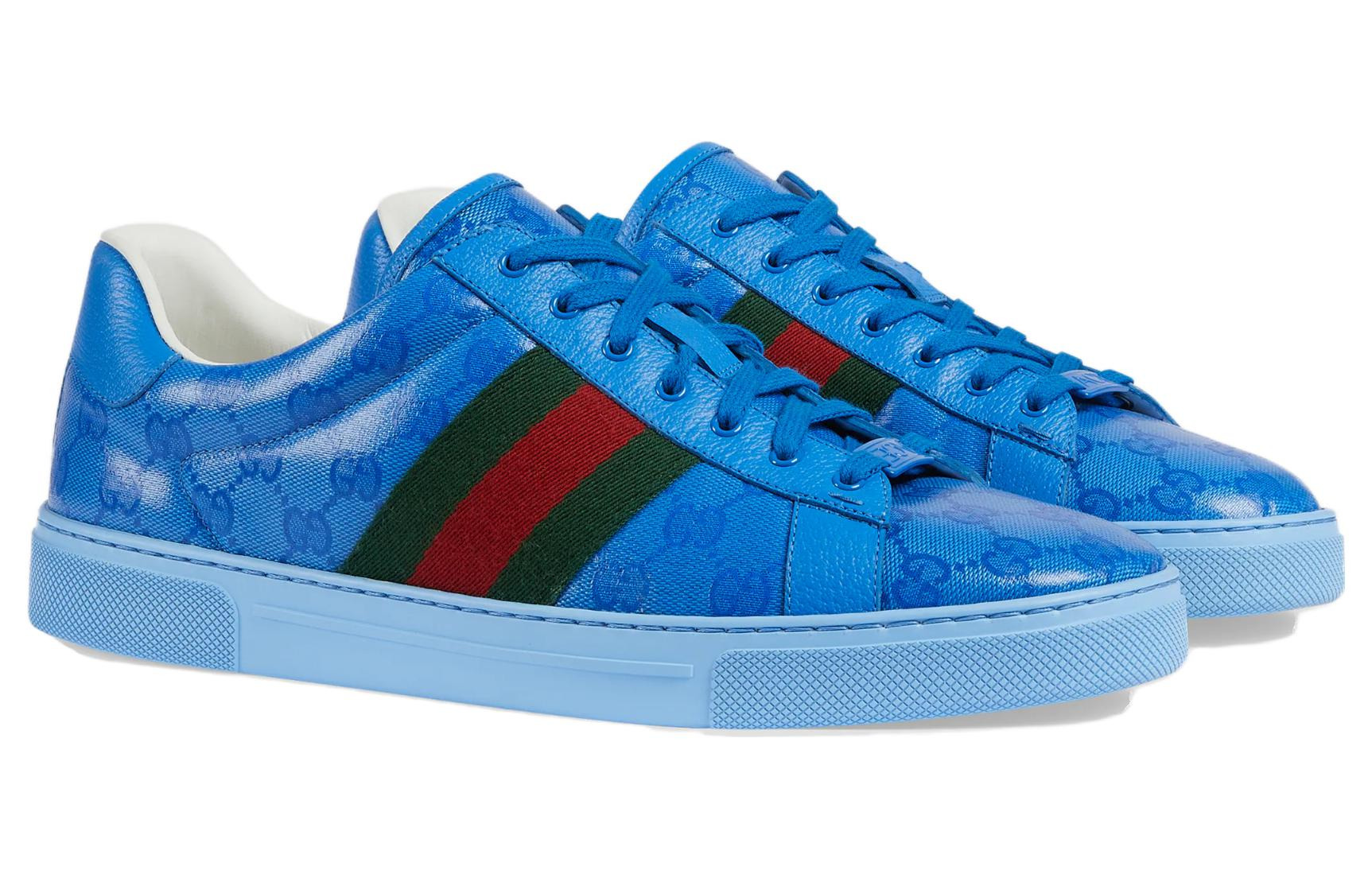 Gucci  Ace GG Crystal Canvas 'Blue' 760775-FACRF-4349 - 2