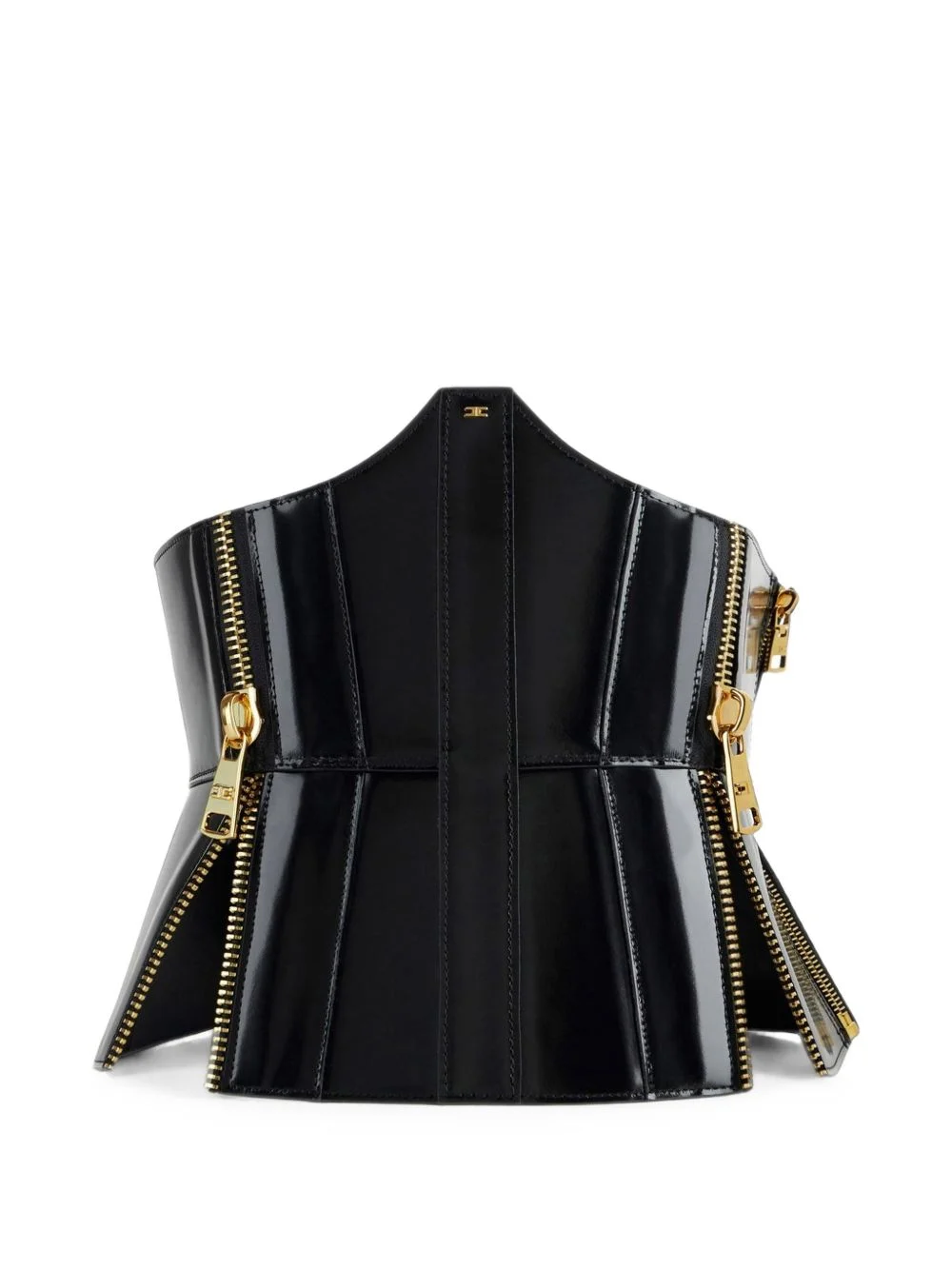 lace-up bustier belt - 1