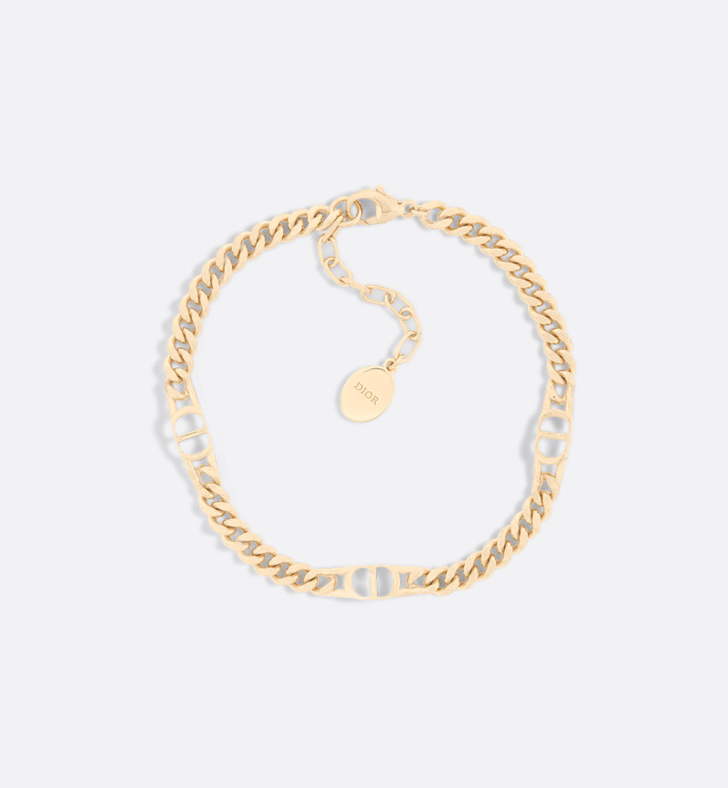 CD Icon Thin Chain Link Bracelet 1