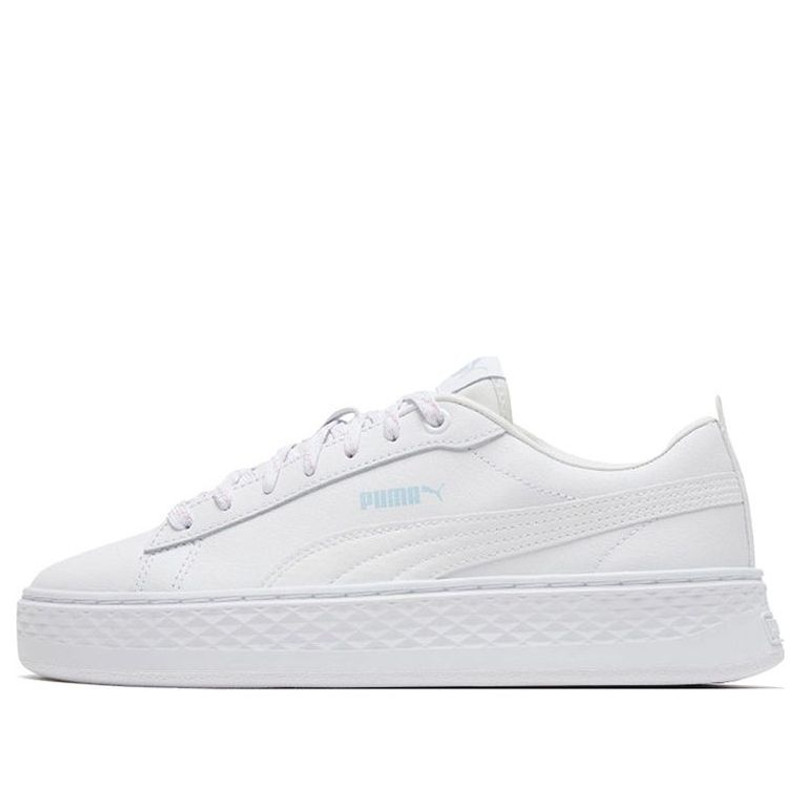 (WMNS) PUMA Smash Platform Q4 Polka 'White' 369833-01 - 1