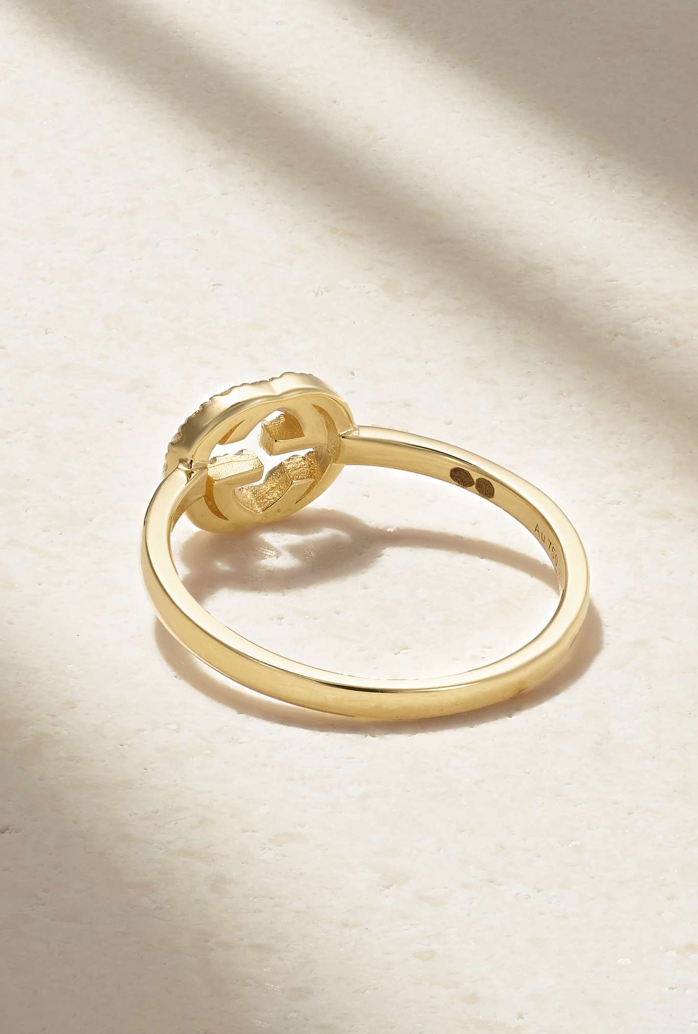 GG 18-karat gold diamond ring - 3