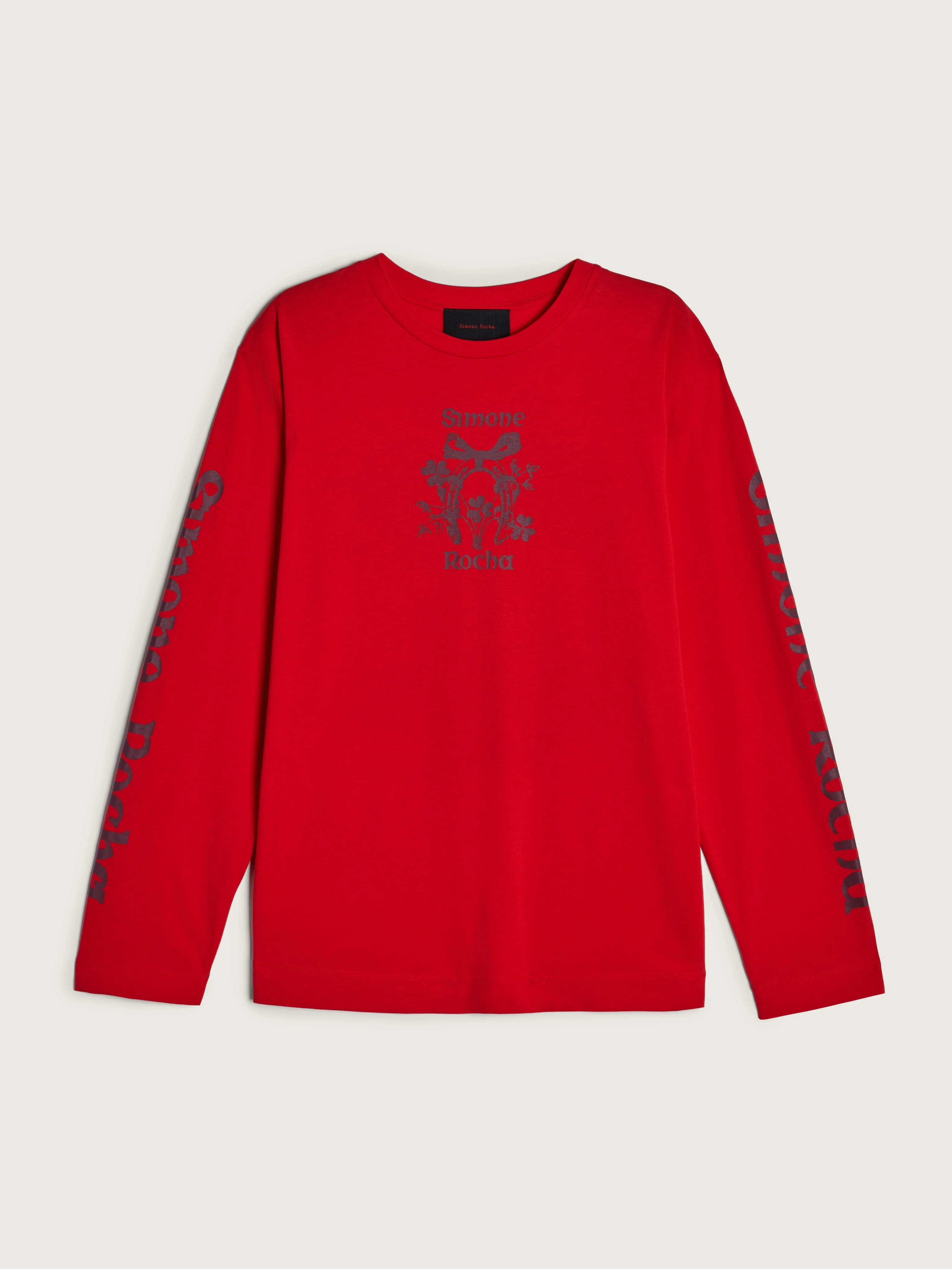 Coming Up Roses Print Long Sleeve T-Shirt - 1