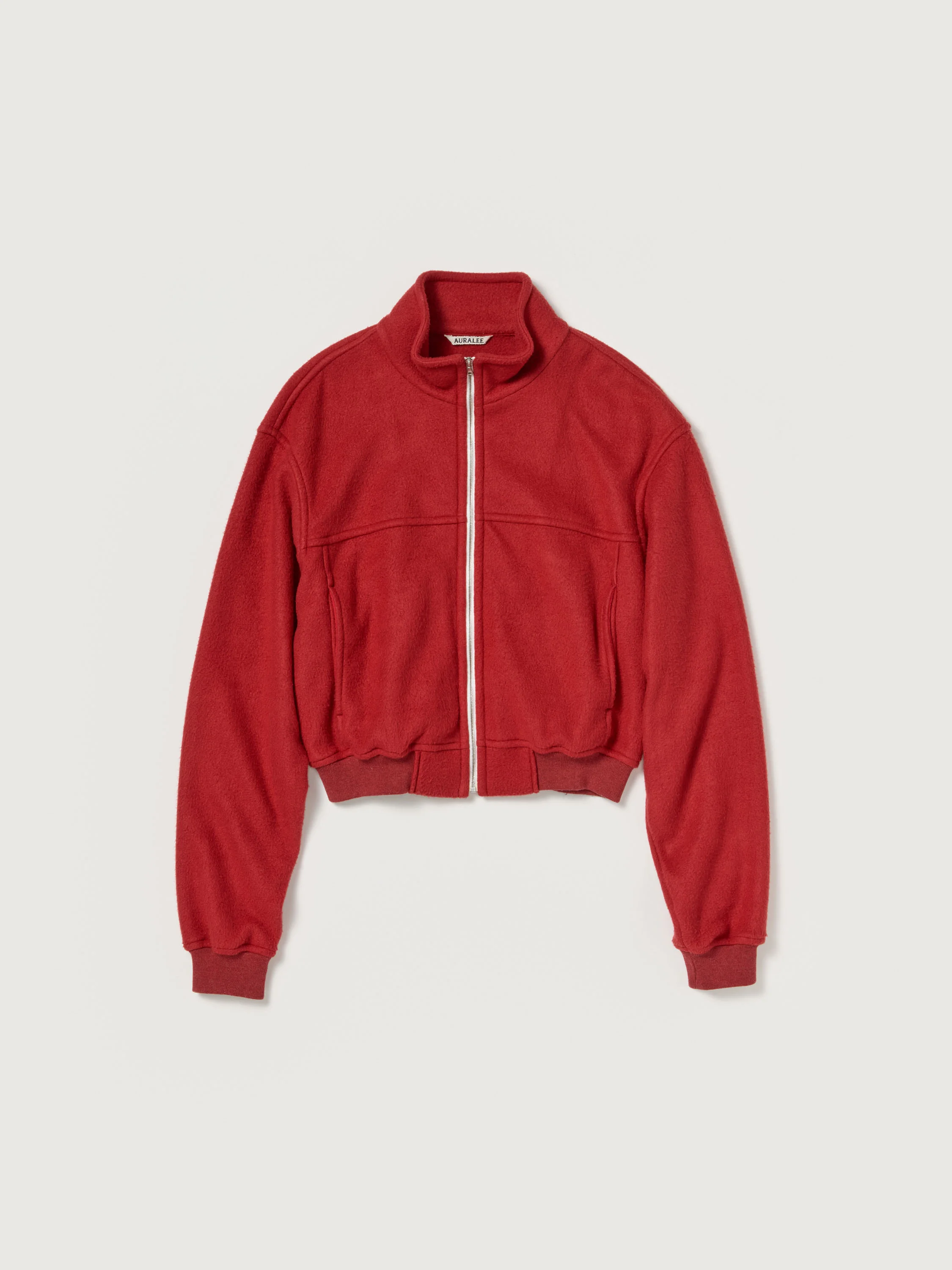 PURE SILK COMFORT FLEECE ZIP BLOUSON - 1