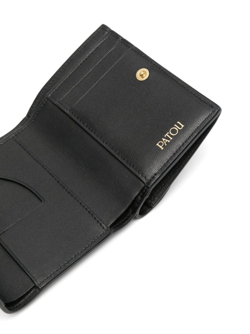 JP-motif leather wallet - 3