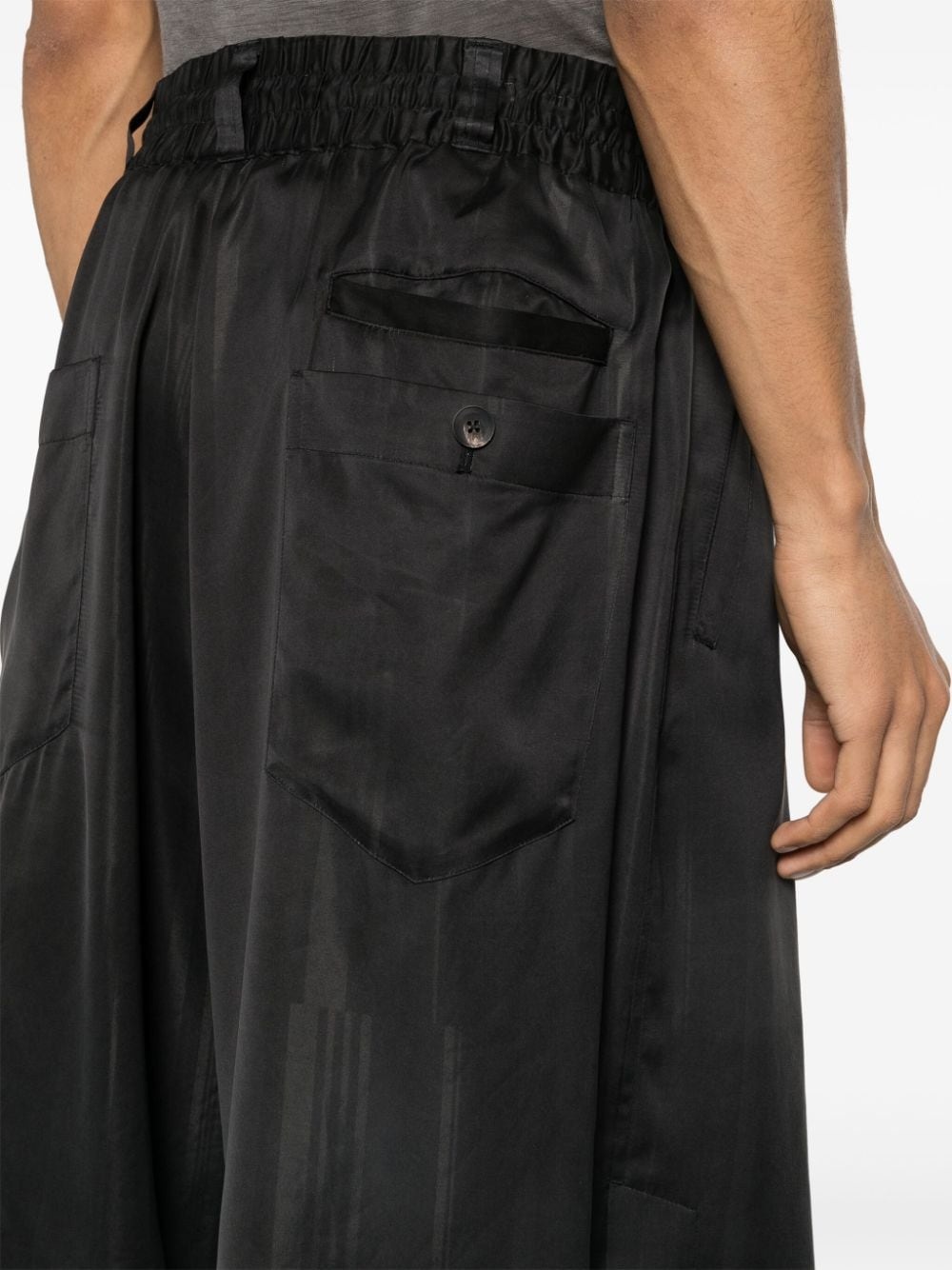 3S drawstring-waist track shorts - 5