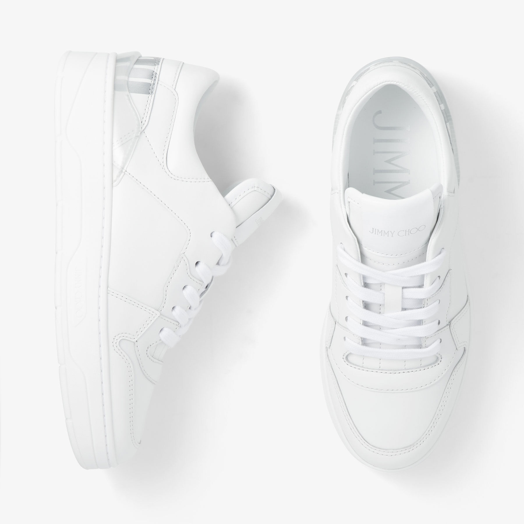 Florent/F
White Leather Trainers - 4